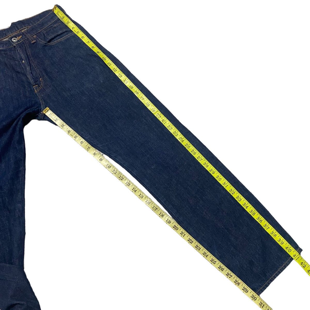 Japanese Brand Recollection Kouichirou Yoshii Denim Jeans Size US 30 / EU 46 - 20 Thumbnail