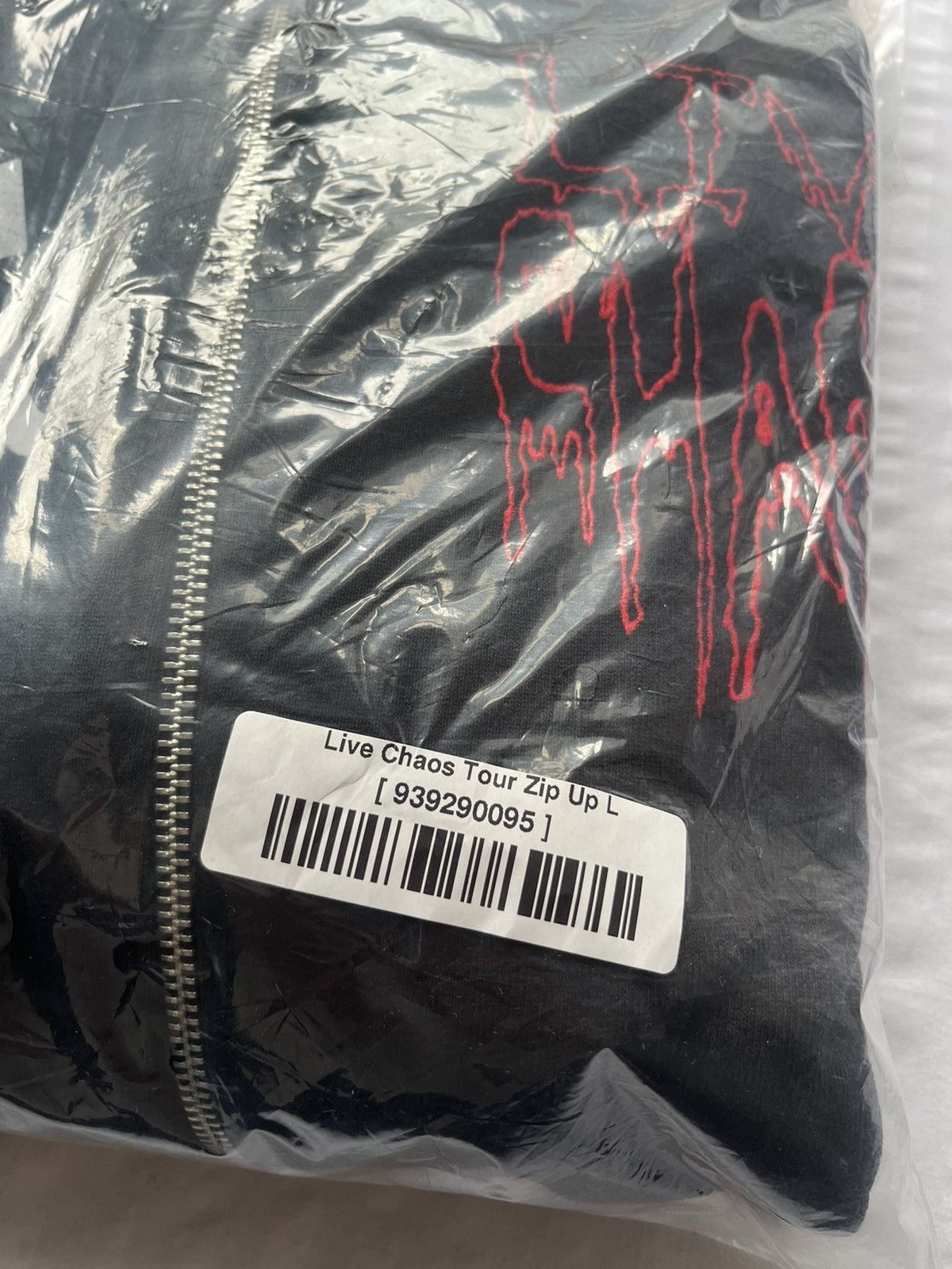 Ken Carson × Playboi Carti Ken Carson “Live Chaos” Zip-Up Hoodie Size US L / EU 52-54 / 3 - 2 Thumbnail