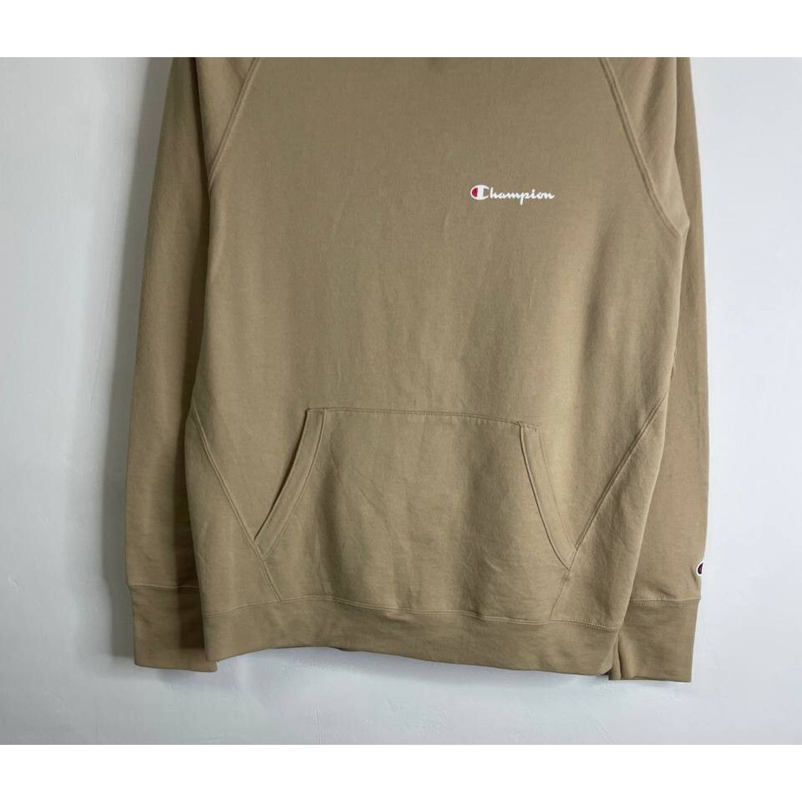 Champion Vintage Champion Brown Hoodie XL Small Stains USA Size US XL / EU 56 / 4 - 3 Thumbnail