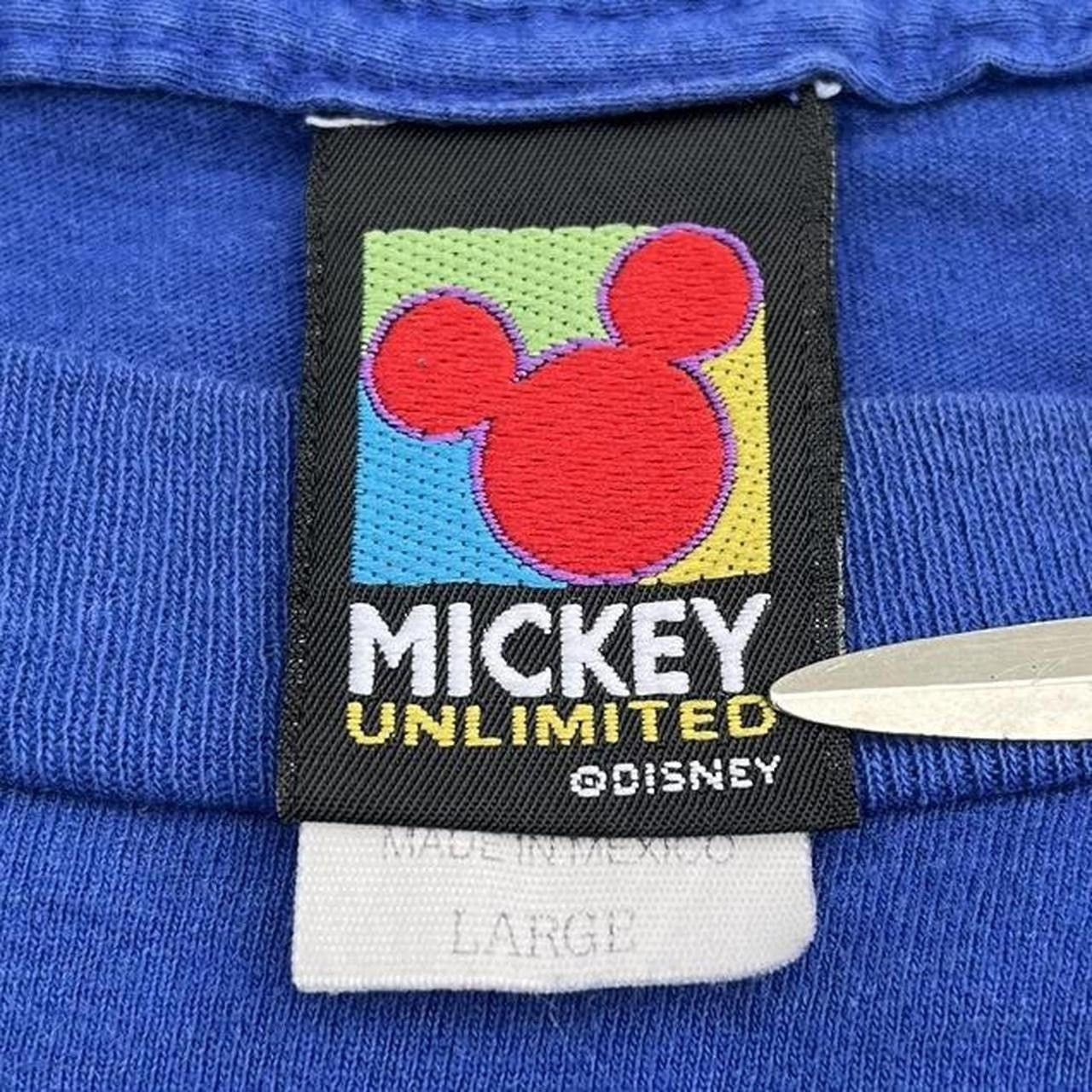 Disney × Mickey Mouse × Vintage Vintage Mickey Unlimited Disney Mickey Mouse Tee Tshirt Size US L / EU 52-54 / 3 - 6 Thumbnail