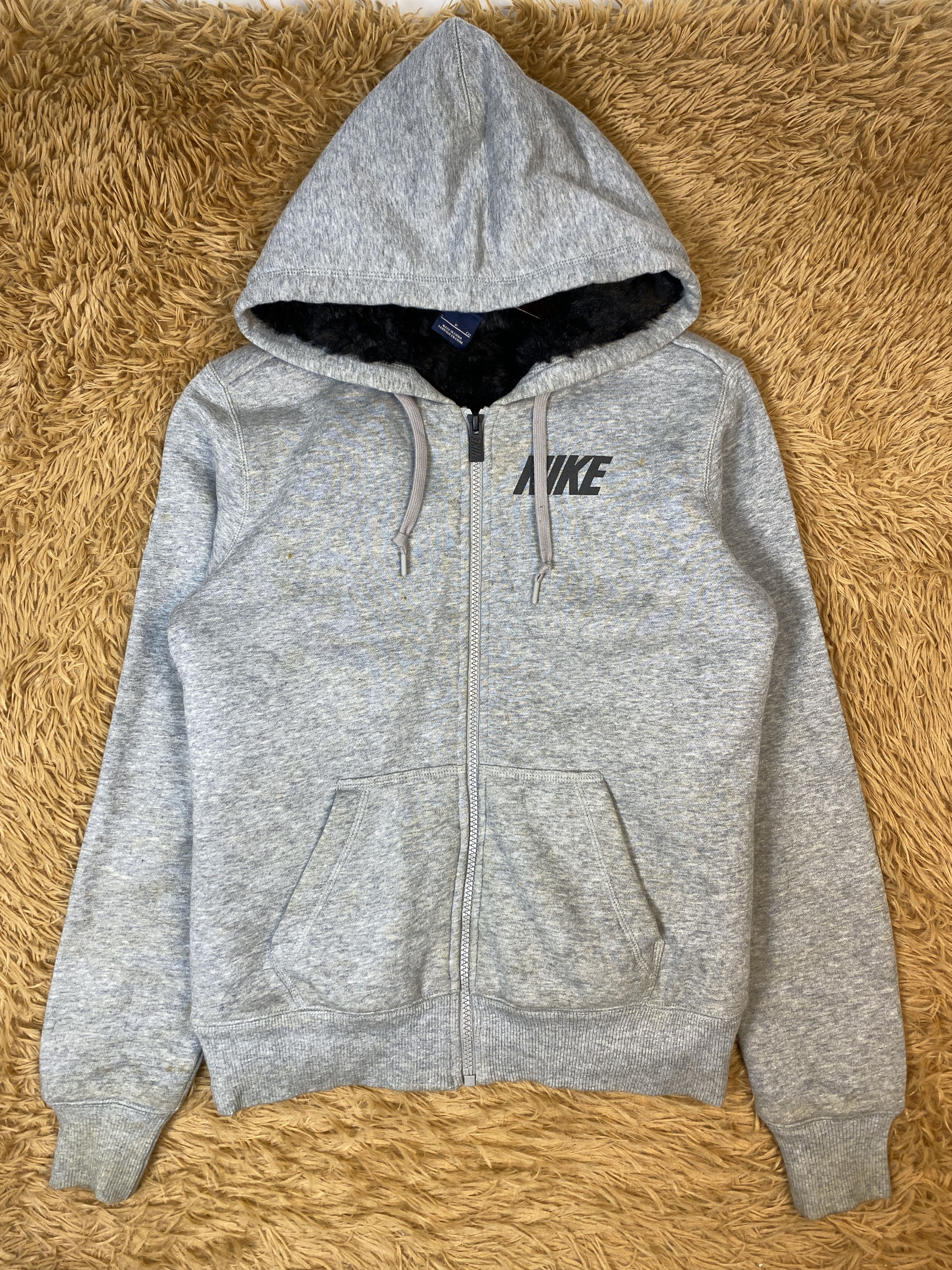 Nike Vintage Nike Zip Up Fleece Lining Hoodies PS0400 Size US S / EU 44-46 / 1 - 1 Thumbnail