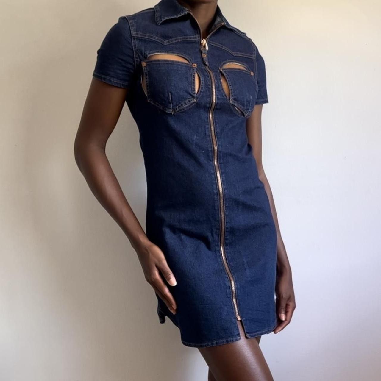 Jean Paul Gaultier Rare Vintage Jean Paul Gaultier Cutout dress Size S / US 4 / IT 40 - 1 Thumbnail
