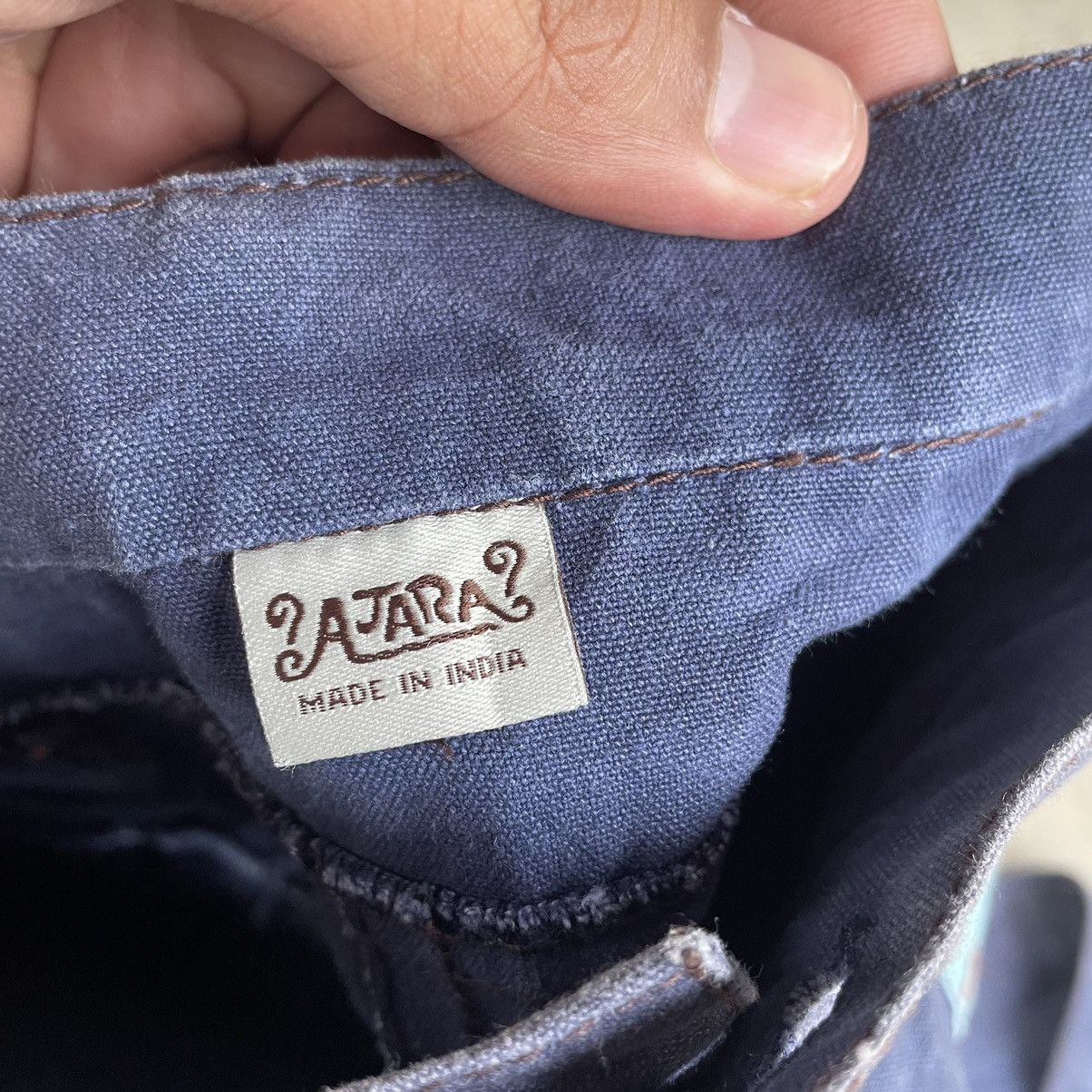 Designer × Japanese Brand 🔥🔥🇯🇵Atara Indian Styles Sashiko Stitch Bush Pants Size US 34 / EU 50 - 12 Thumbnail