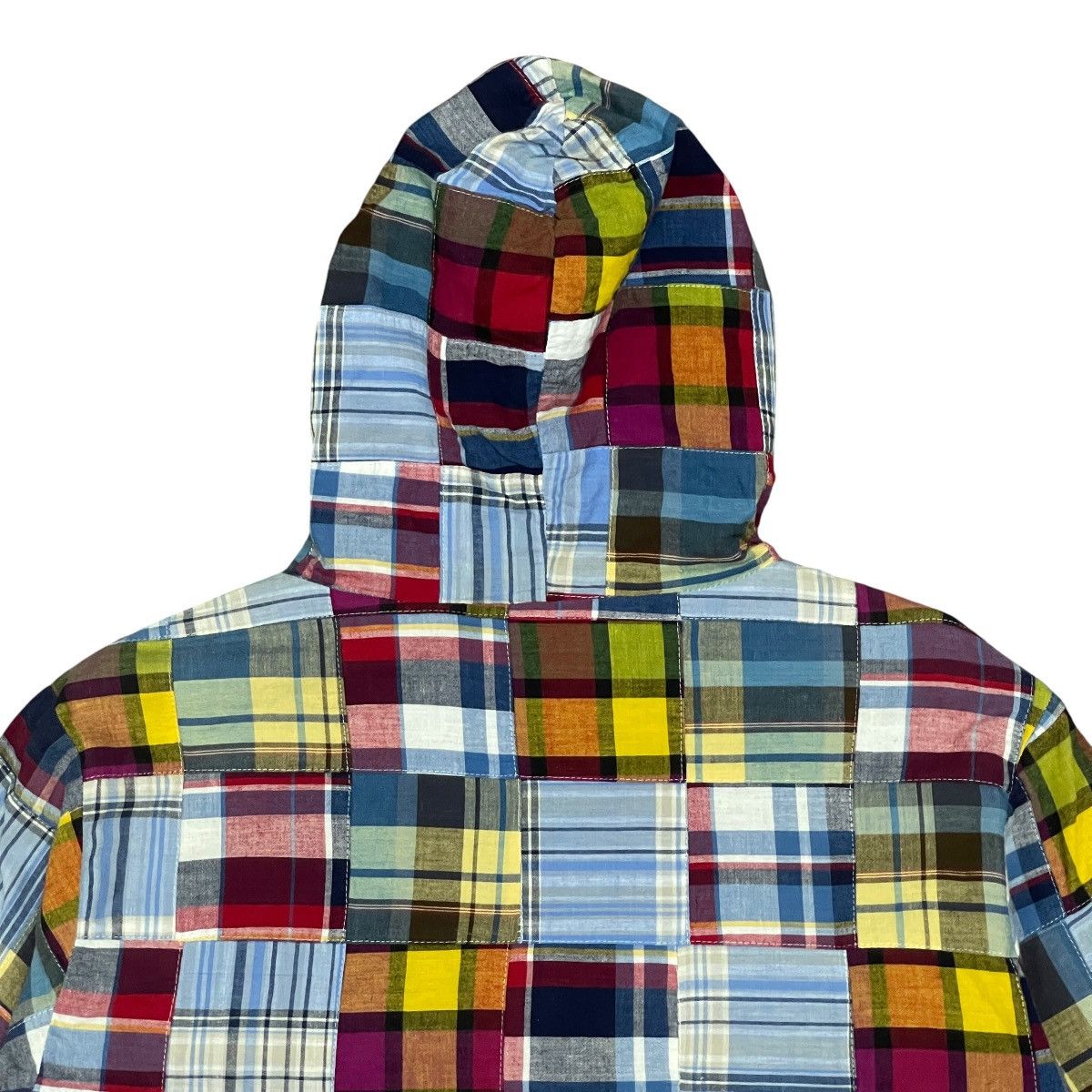 Vintage Vintage Houston Japan Patchwork Reversible Hoodie Jacket Size US L / EU 52-54 / 3 - 7 Thumbnail
