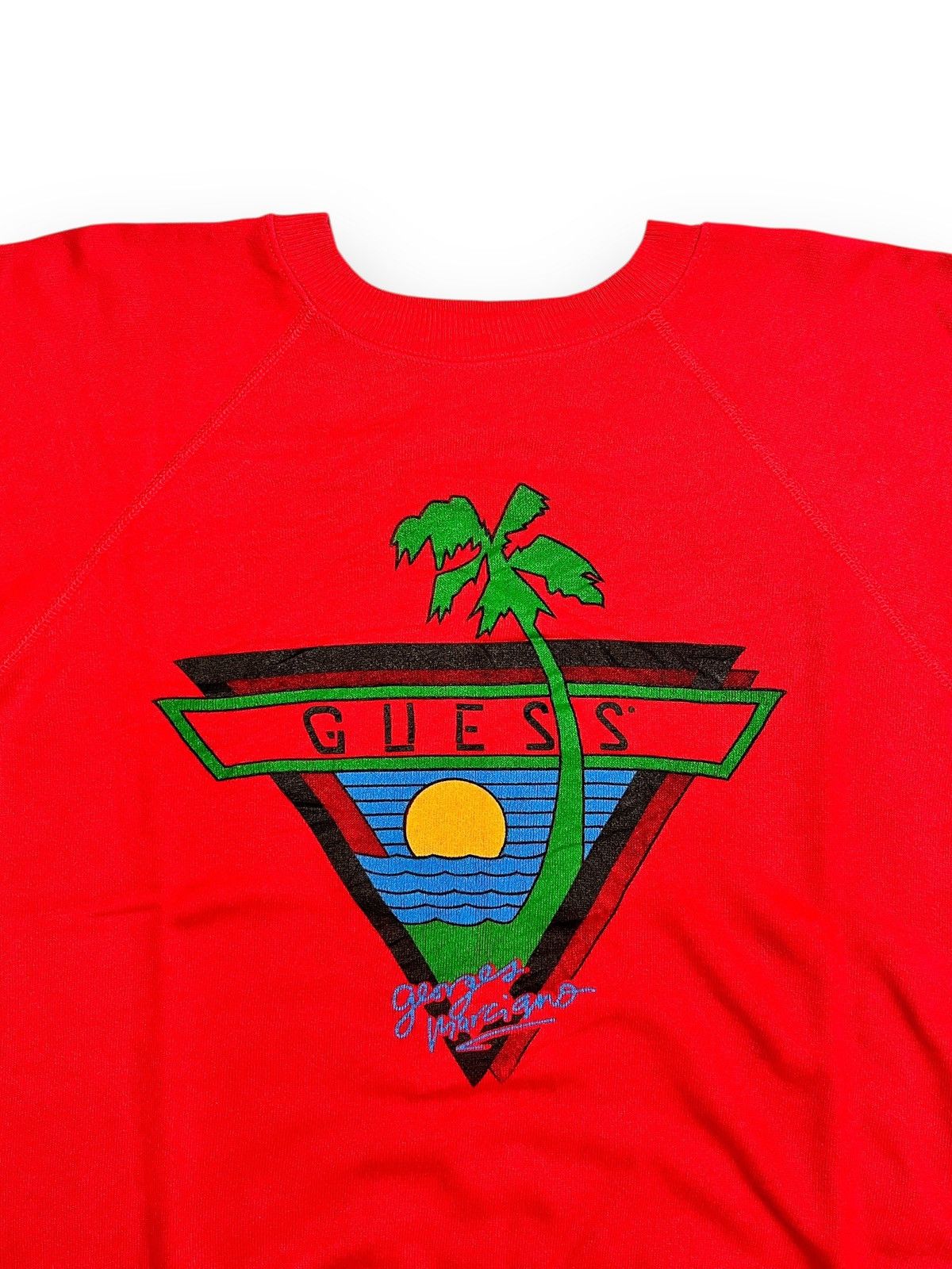 Hanes 80s Guess Georges Marciano By Hanes Vintage Sweatshirt Size US M / EU 48-50 / 2 - 2 Thumbnail