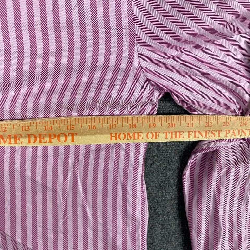 Express Express Shirt Men's Small Classic Fit Striped Italian Fabric Size US S / EU 44-46 / 1 - 6 Thumbnail