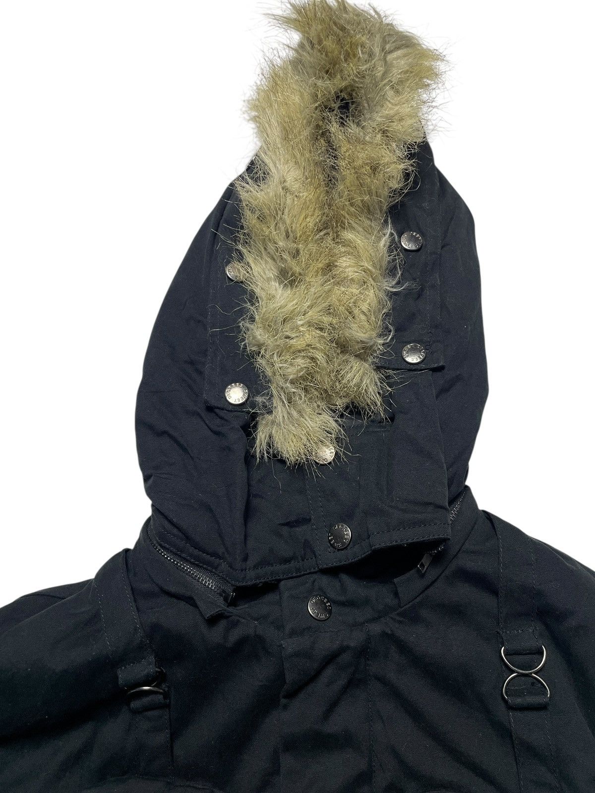 BUFFALO BOBS 2000’s Sweet Degrees - Vkei Style Multi Pocket Fur Jacket Size US M / EU 48-50 / 2 - 8 Thumbnail