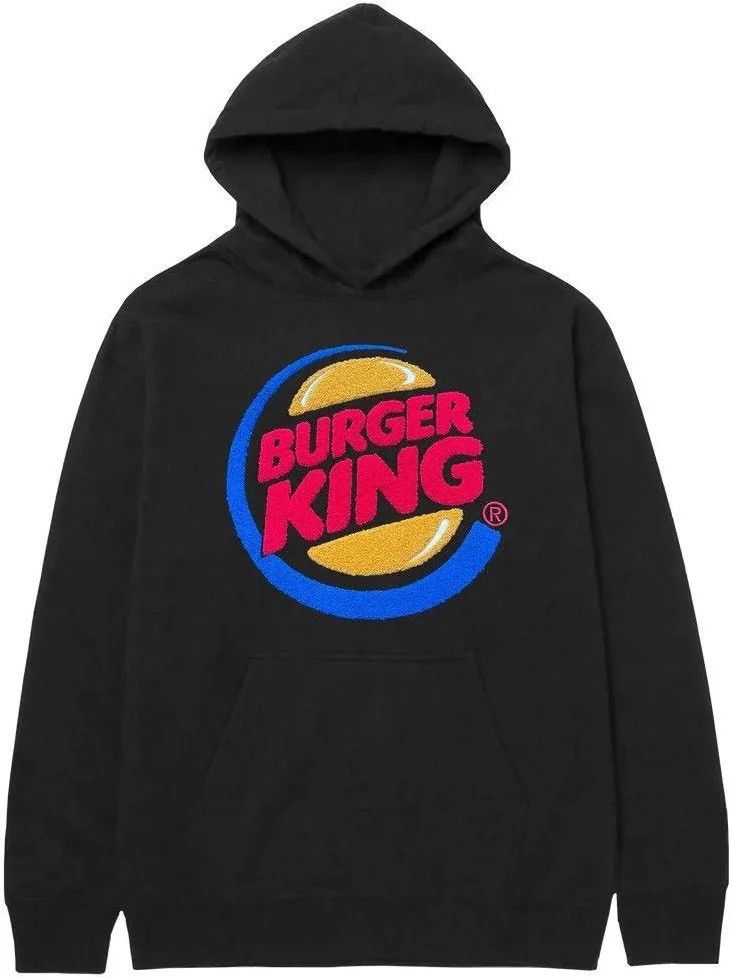 Imran Potato Imran Potato Burger King Whopper Pullover Hoodie Black XXL Size US XXL / EU 58 / 5 - 4 Thumbnail