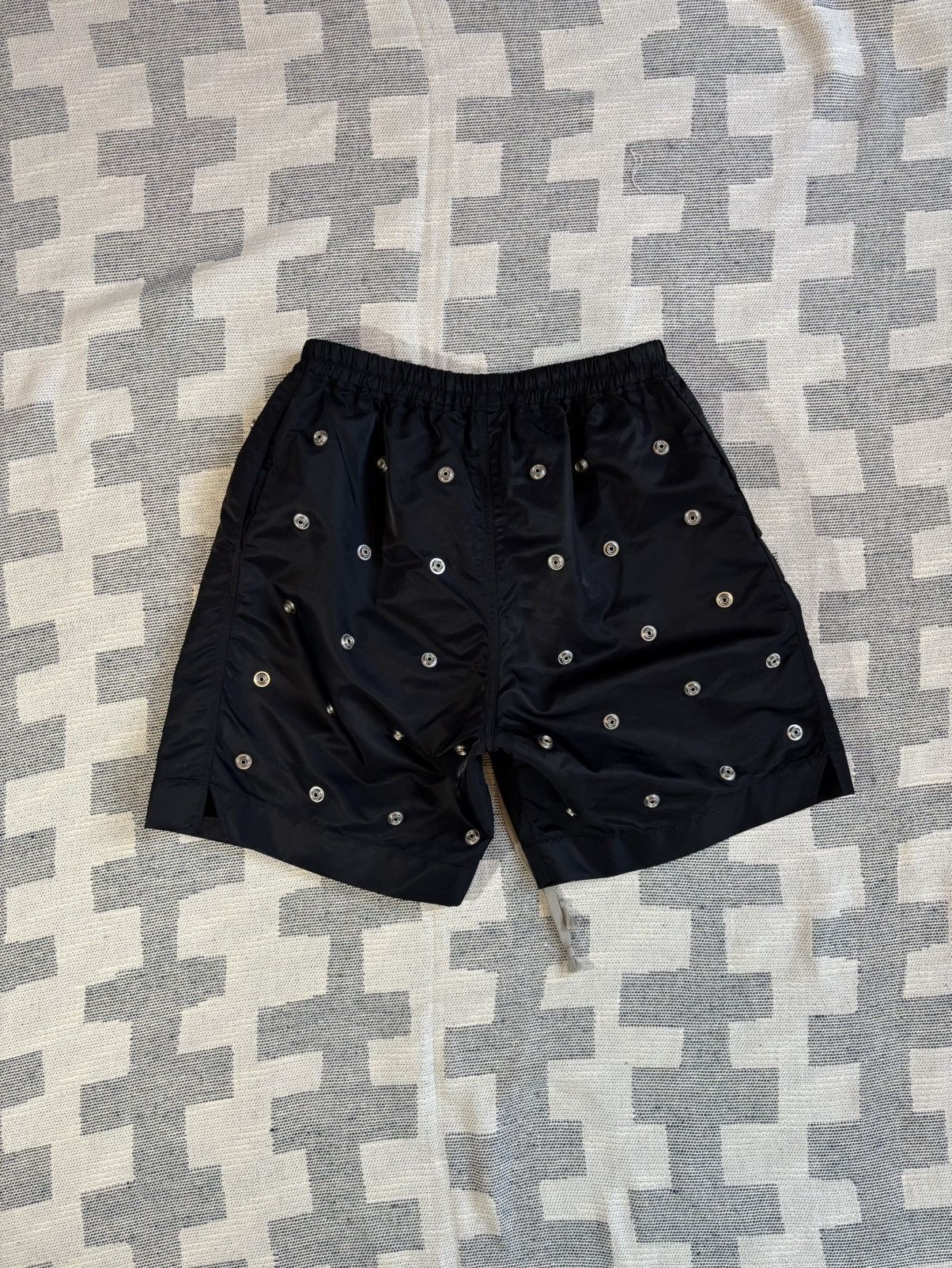 Rick Owens Drkshdw Rick Owens Drkshdw wide leg eyelet boxer shorts Size US 30 / EU 46 - 2 Thumbnail