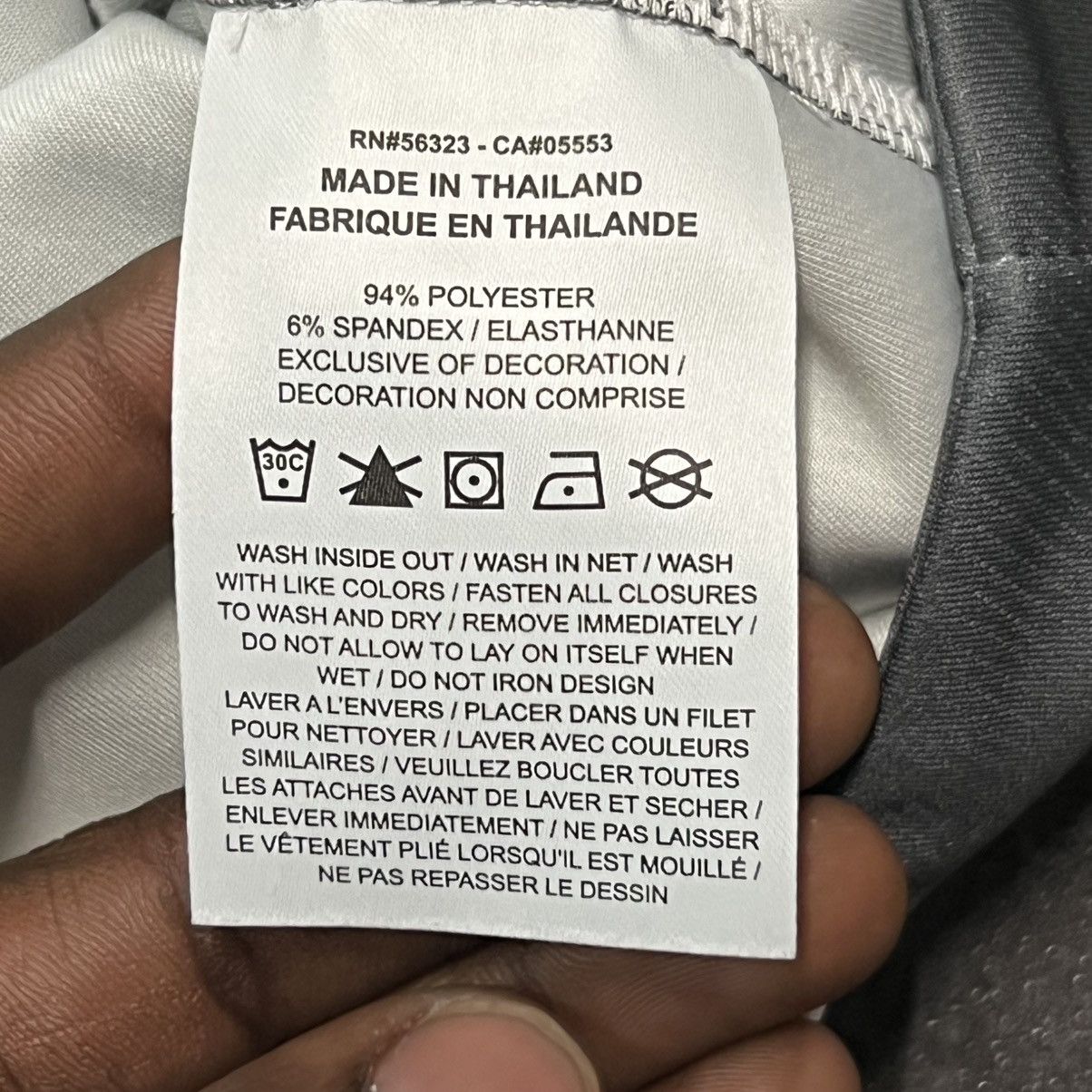 Jordan X Nigel Sylvester BMX Jersey Iron Grey