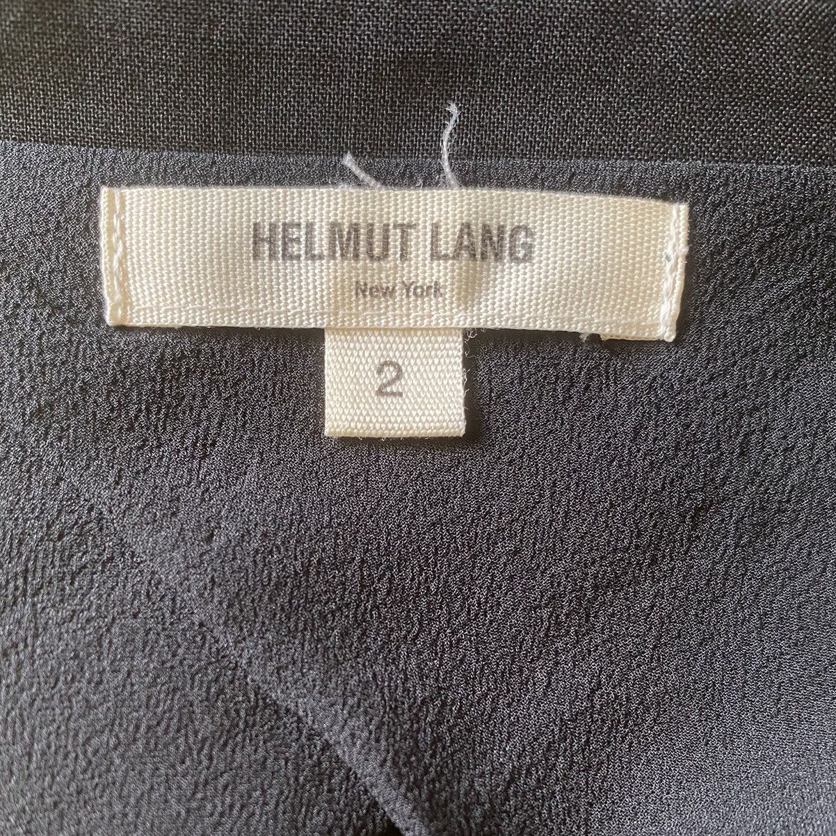 Helmut Lang Helmut Lang Wool/Silk Blazer Size XS / US 0-2 / IT 36-38 - 7 Thumbnail
