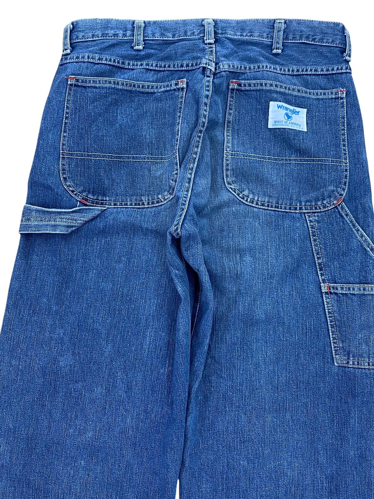Wrangler Wrangler Brand Acid Blue Wash Style Baggy Jeans Size US 32 / EU 48 - 4 Thumbnail