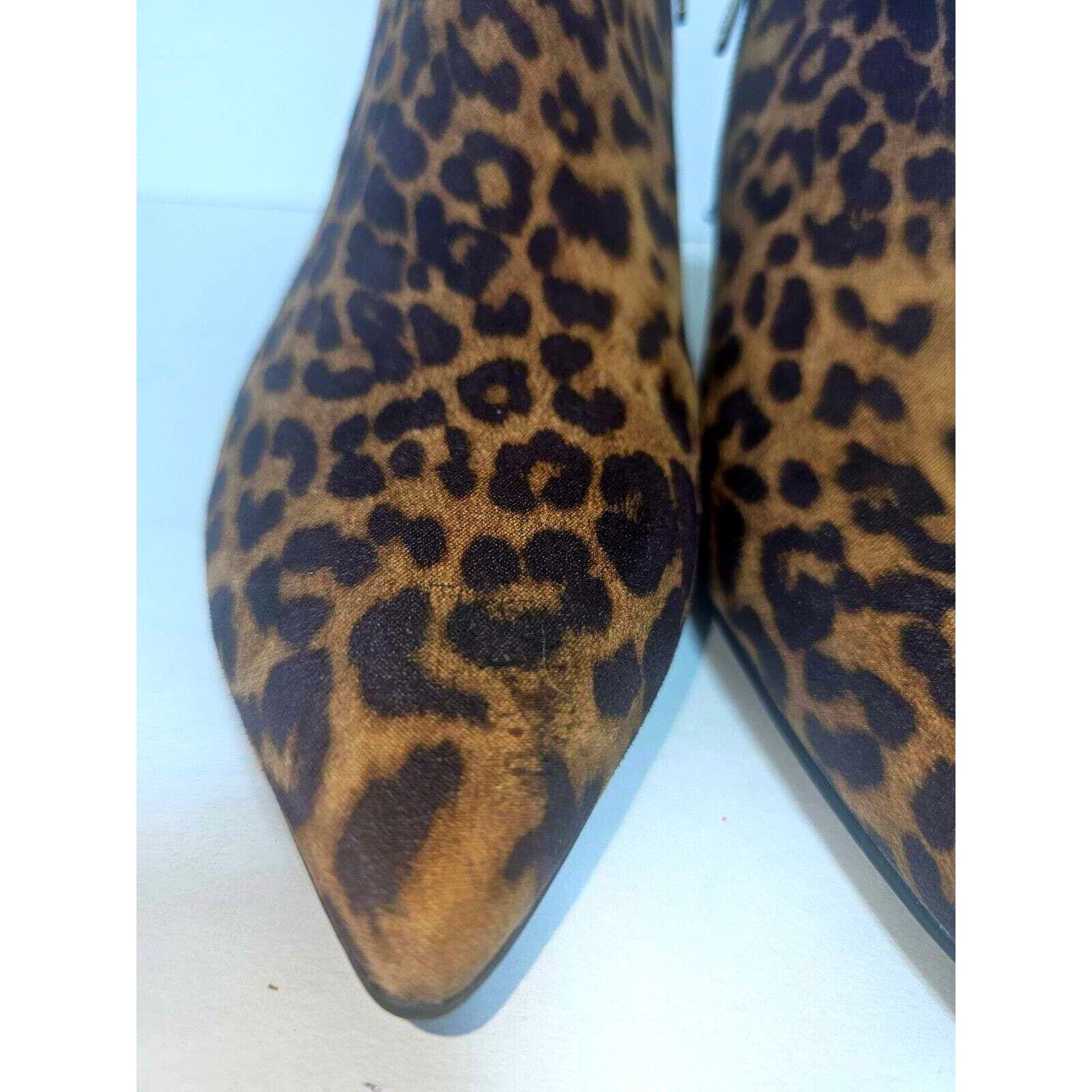 Sam Edelman Circus Sam Edelman Sz 8 Leopard Print Womens Bootie Size US 8 / IT 38 - 6 Thumbnail