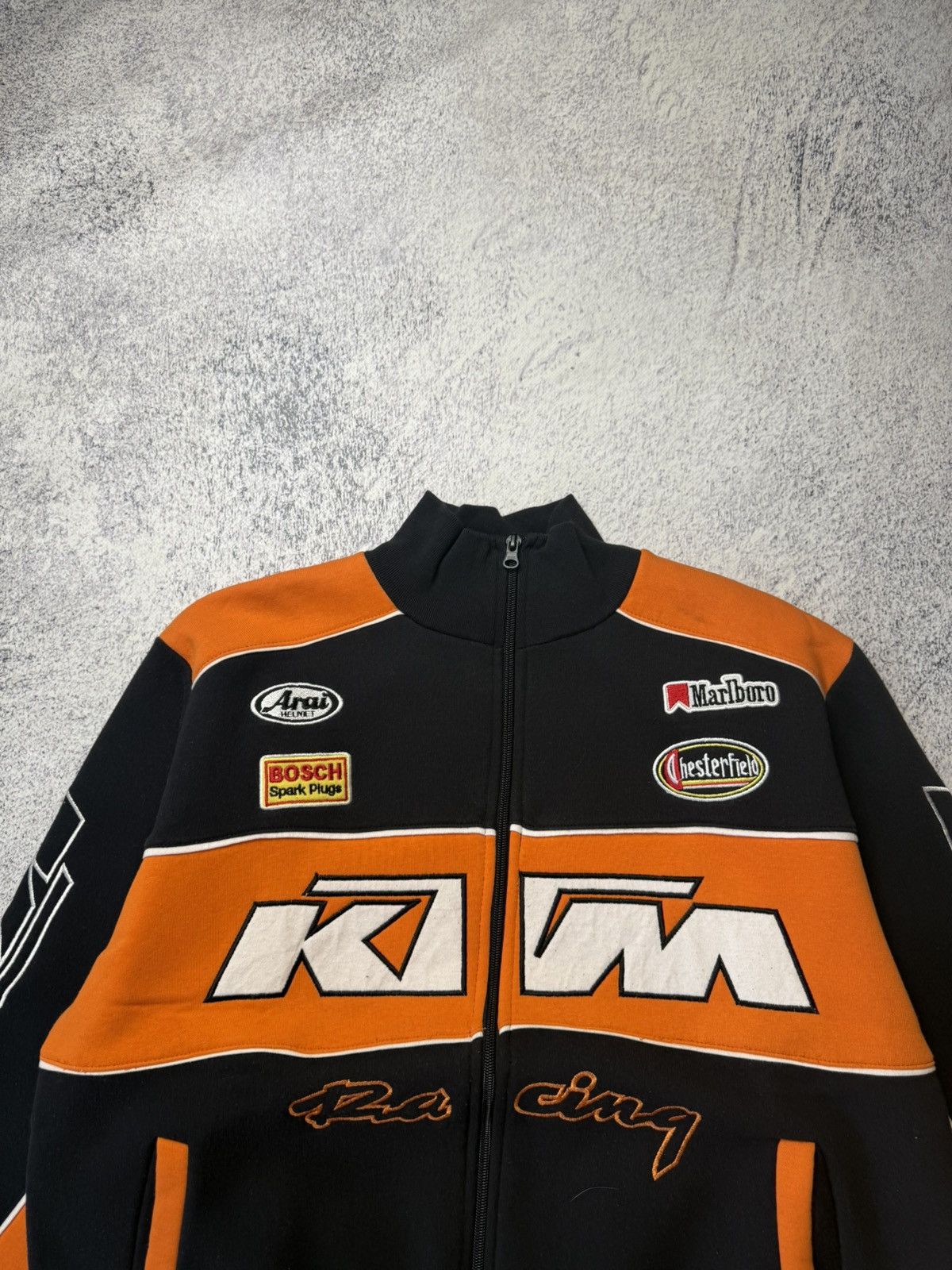 Vintage Vintage KTM Racing Hoodie Jacket Marlboro Size US L / EU 52-54 / 3 - 2 Thumbnail