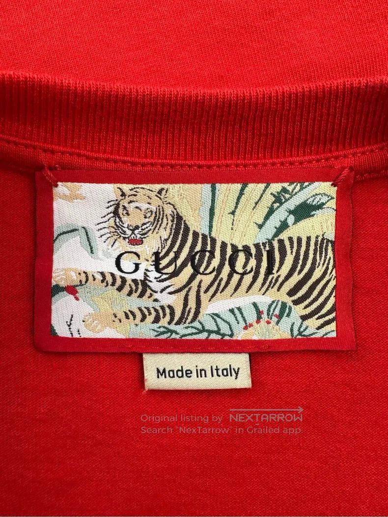 Gucci Gucci Logo letter printed round-neck pullover short-sleeve Size US S / EU 44-46 / 1 - 7 Thumbnail