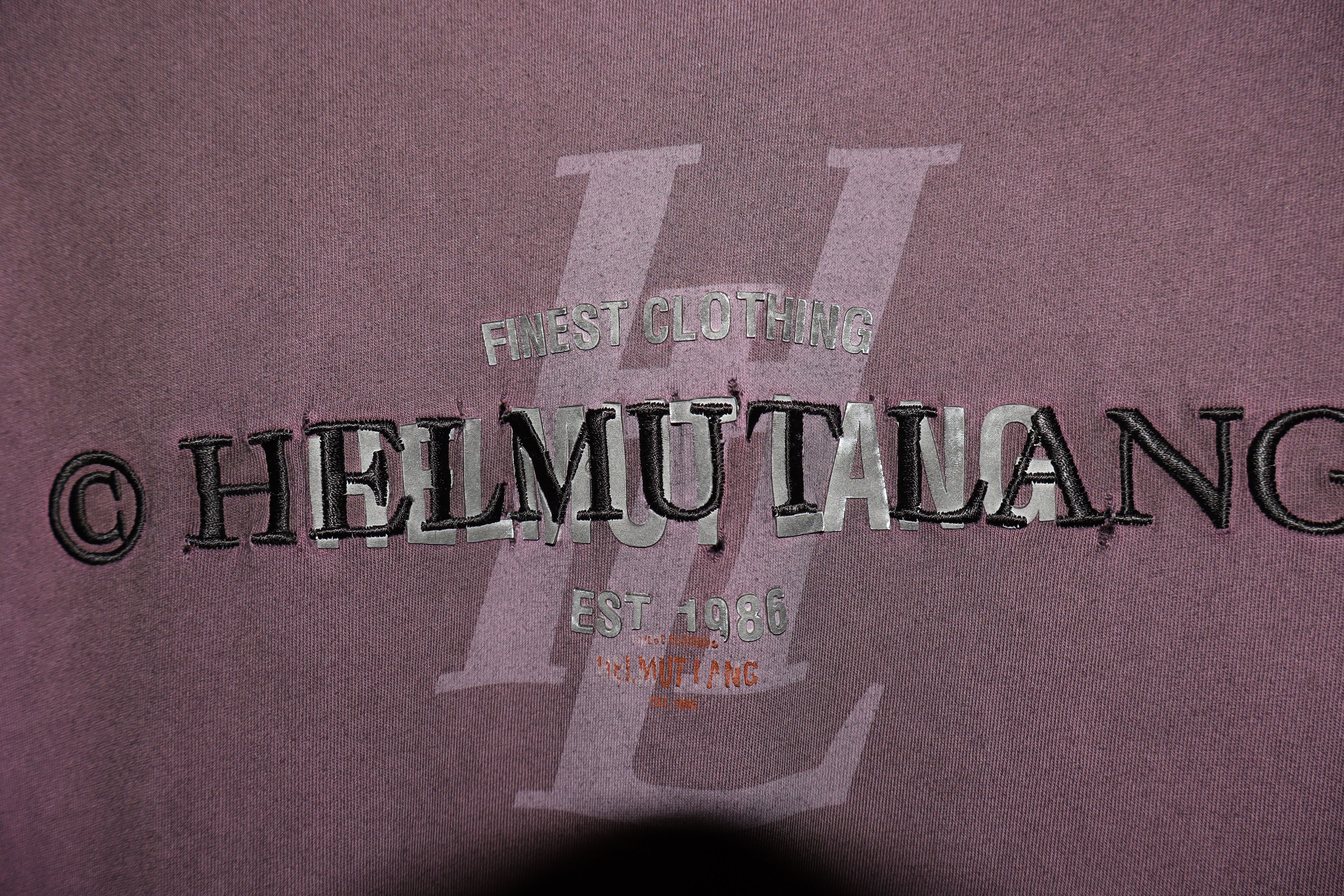 Helmut Lang Dyed effect t-shirt Size US M / EU 48-50 / 2 - 3 Thumbnail