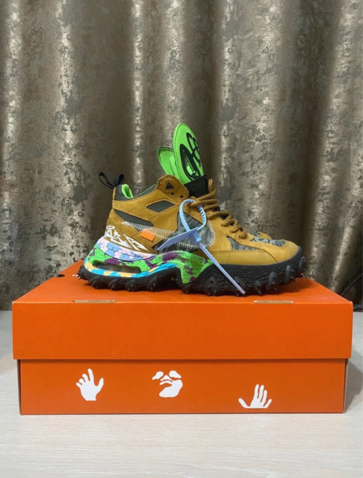 Nike × Off-White Nike x Off White Terra Forma Wheat Size US 9 / EU 42 - 1 Thumbnail