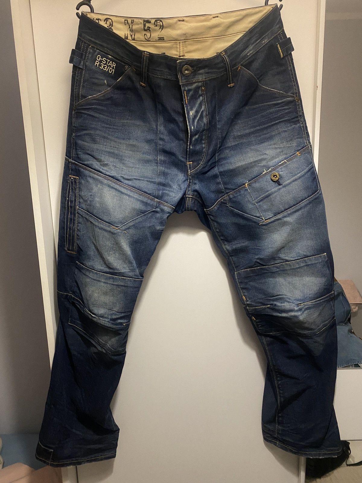 G-Star Multipocket denim jeans G-Star Trail 5620 tapered Size US 33 - 1 Thumbnail