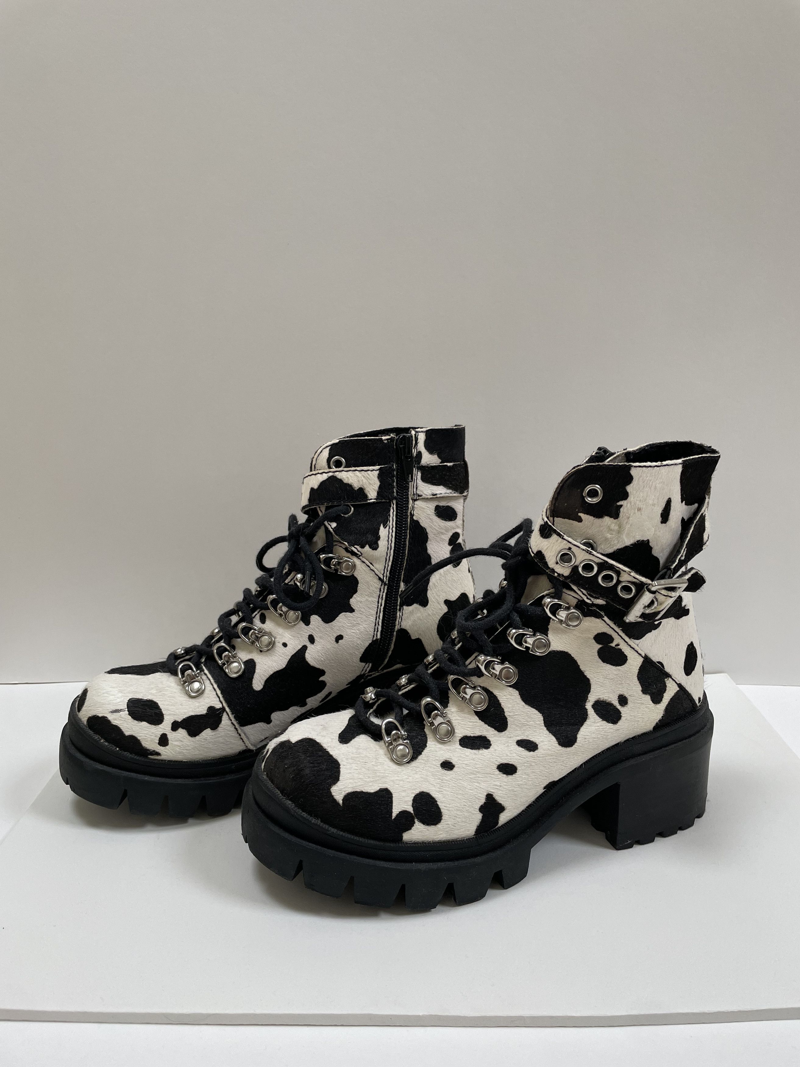 Check lace up boot jeffrey campbell best sale