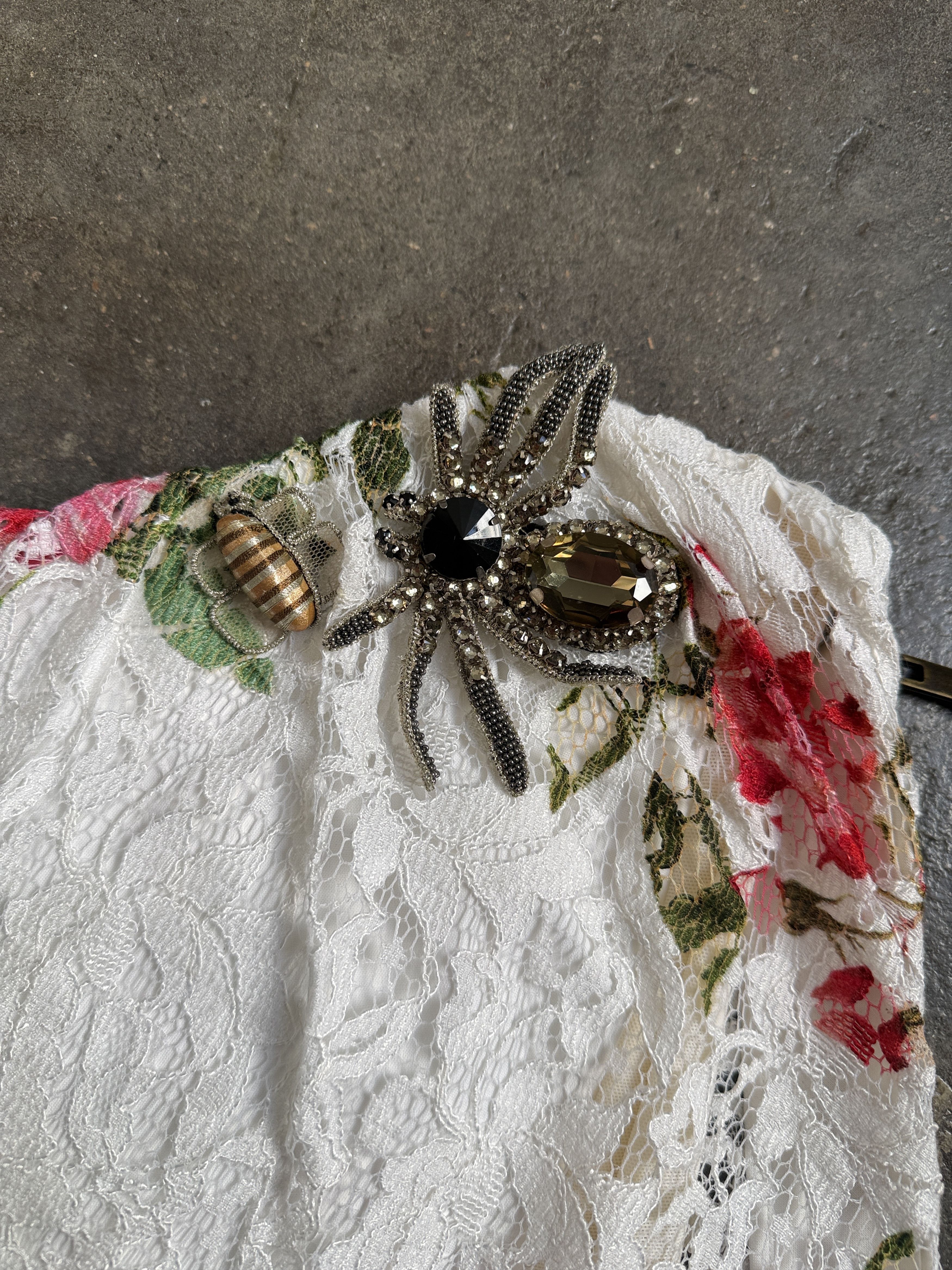 Vivienne Westwood Red Label INSANE S/S 2016 Lotus Flower Lace Corset Size S / US 4 / IT 40 - 6 Thumbnail