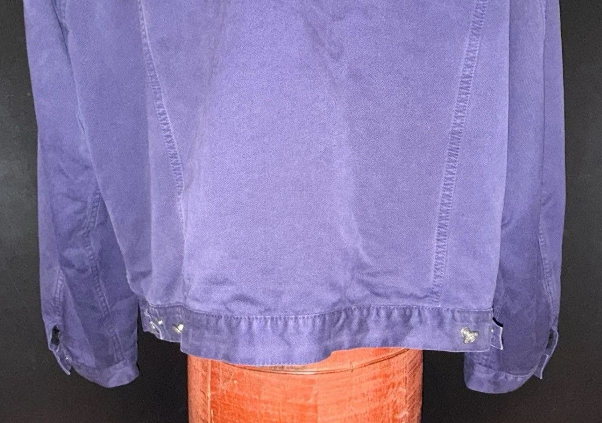 Other Versace V2, Purple Rayon Trucker Jacket, XXL 9/10 Size US XXL / EU 58 / 5 - 20 Thumbnail