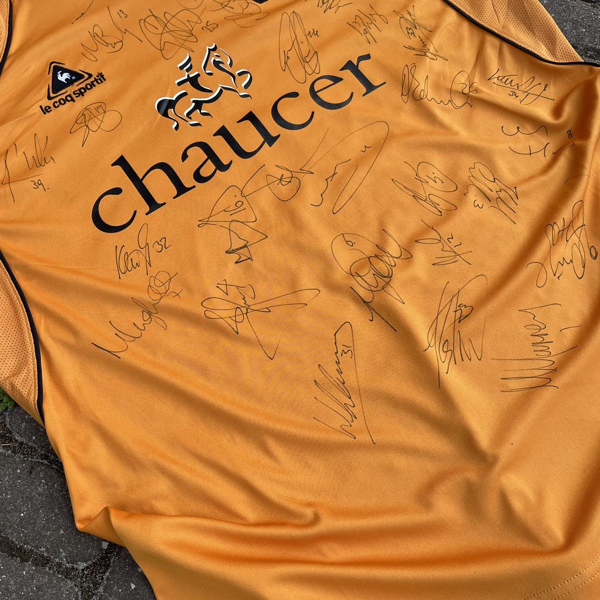 Le Coq Sportif Wolverhampton Le Coq Sportif Vintage Soccer Jersey Captions Size US XL / EU 56 / 4 - 6 Thumbnail