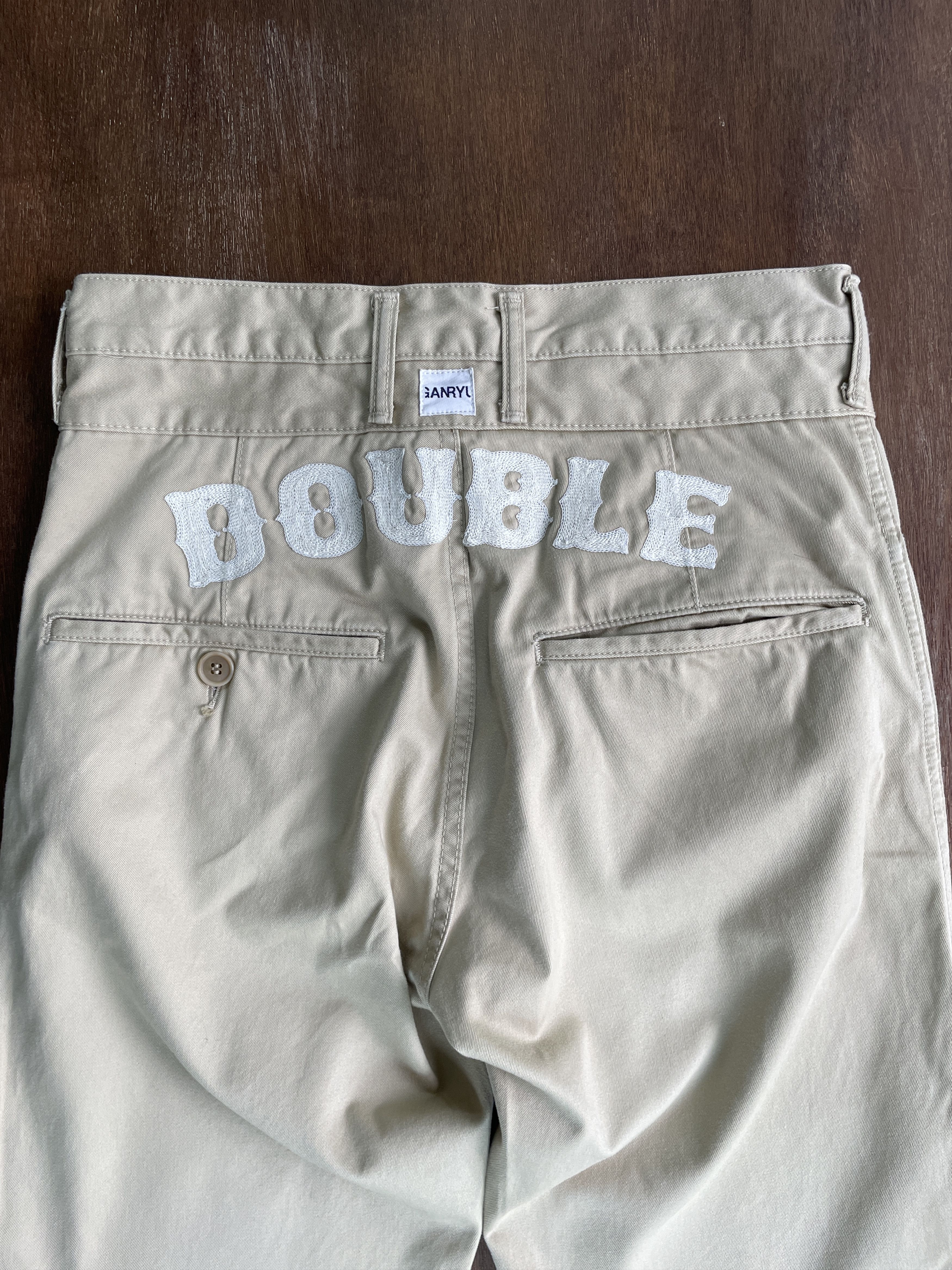 Comme des Garcons Comme des Garcons GANRYU Double Embroidery Trouser Size US 31 - 6 Thumbnail