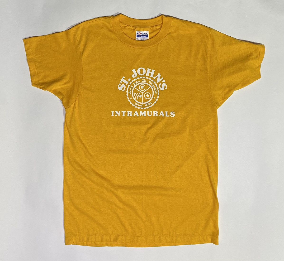 Vintage St John’s Intramural - Hanes Fifty Fifty tag (sz L) Size US L / EU 52-54 / 3 - 3 Thumbnail
