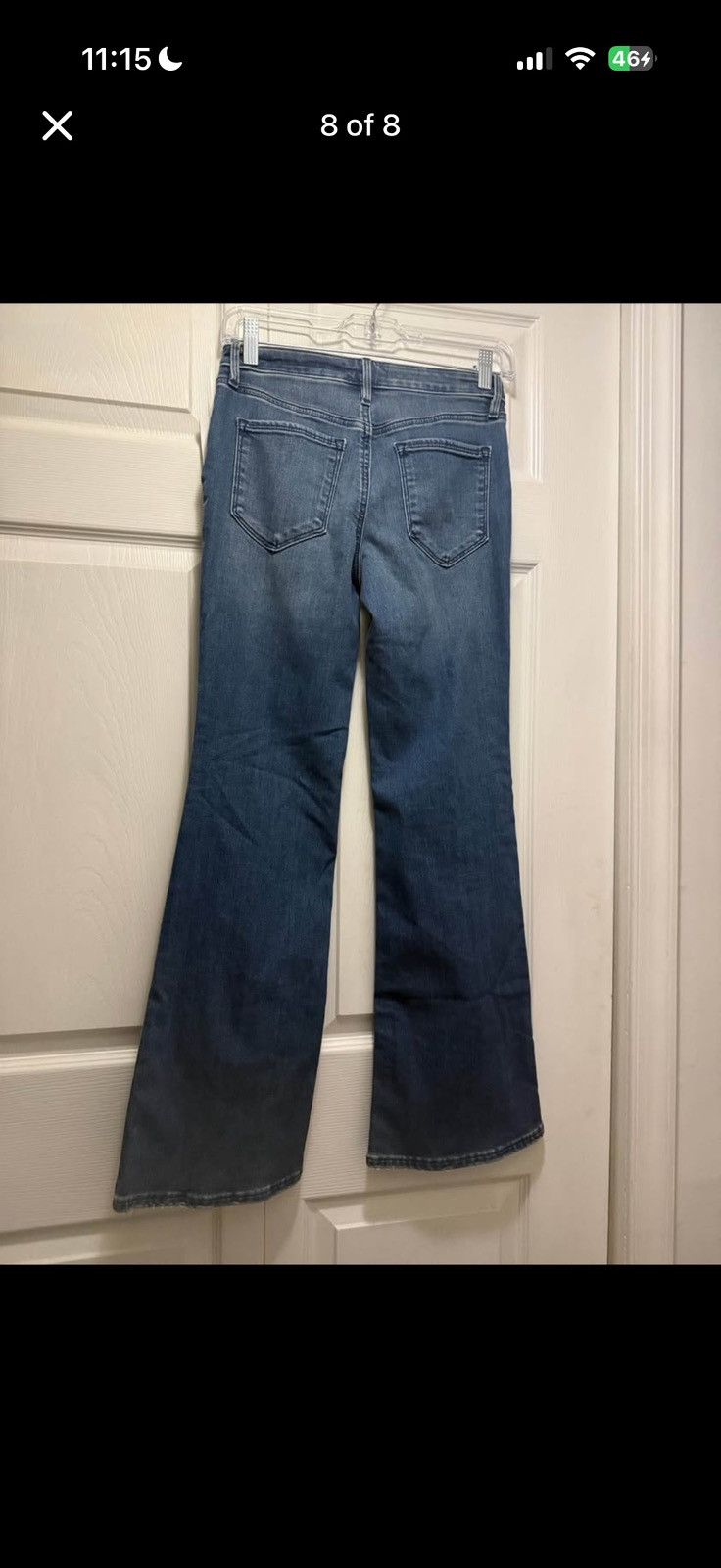Athleta Athleta Sculptek Flare Jean True Blue New with tags Size 26" / US 2 / IT 38 - 2 Thumbnail