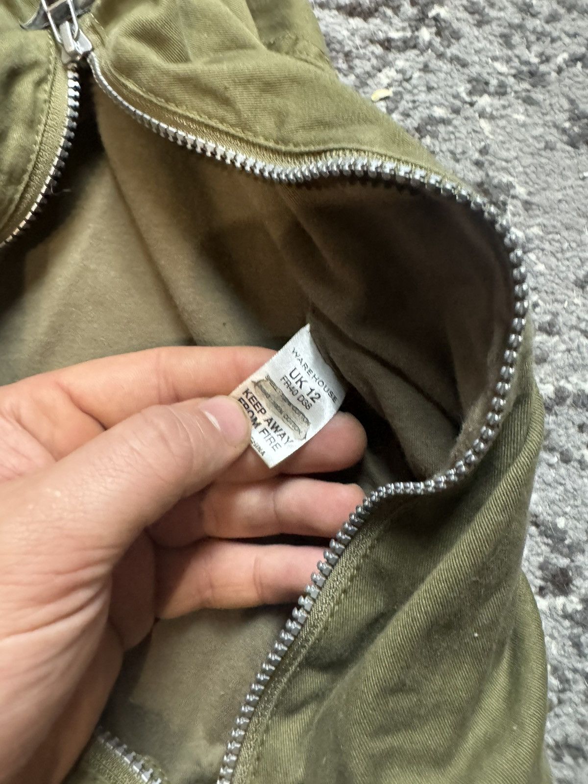 Vintage Vintage Y2K Military Sleeveless Poncho Zip Issey Style Size US M / EU 48-50 / 2 - 7 Thumbnail