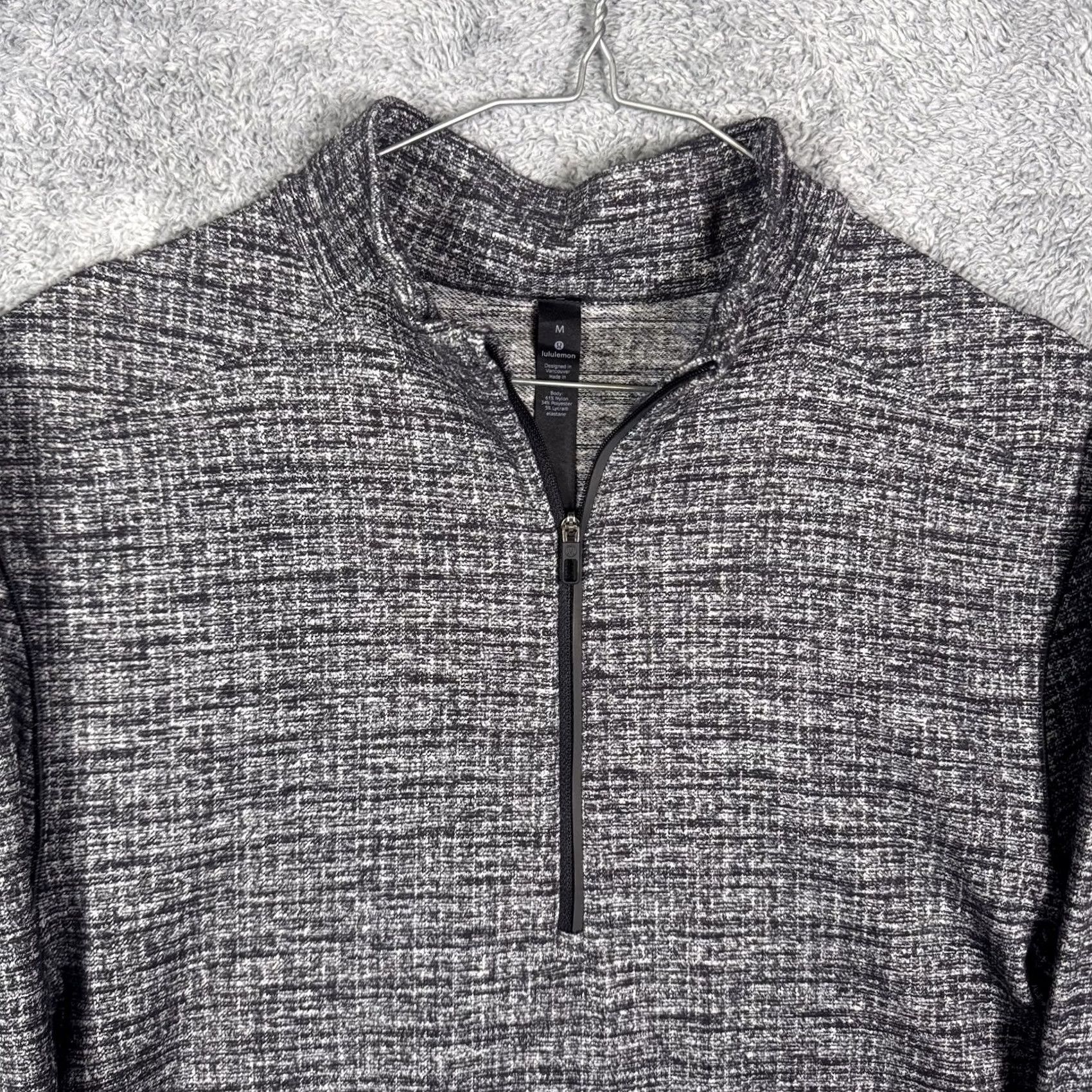 Lululemon Lululemon Jacket Mens M Surge Warm Performance Stretch Pullover Half 1/2 Zip Size US M / EU 48-50 / 2 - 4 Thumbnail