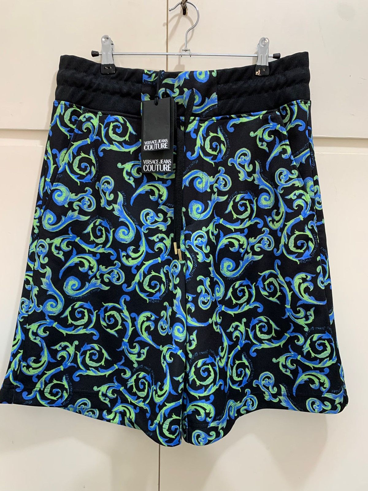 Versace Jeans Couture Jersey Shorts Versace Jeans Two-Tone Stripes Culture L, new Size US 32 / EU 48 - 2 Thumbnail