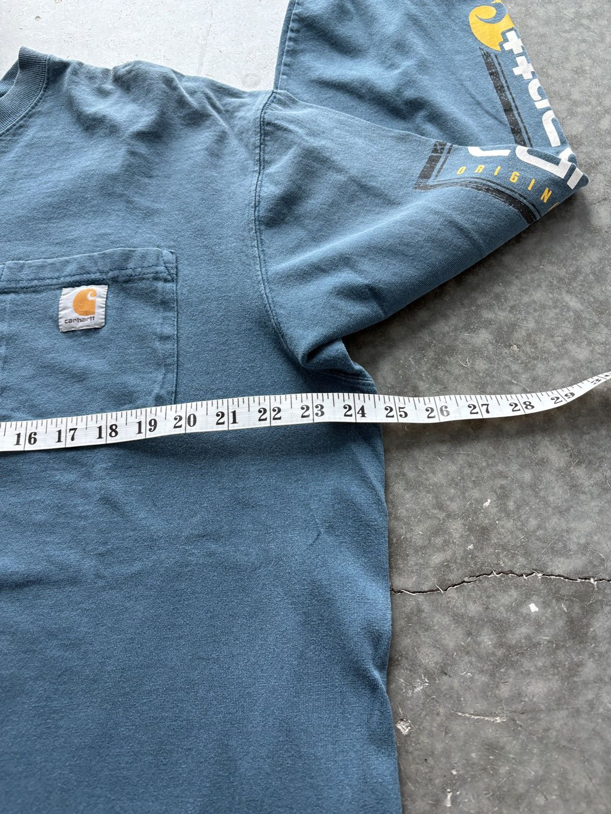 Carhartt Vintage Y2K Carhartt Longsleeve Pocket Tee Size US XL / EU 56 / 4 - 8 Thumbnail