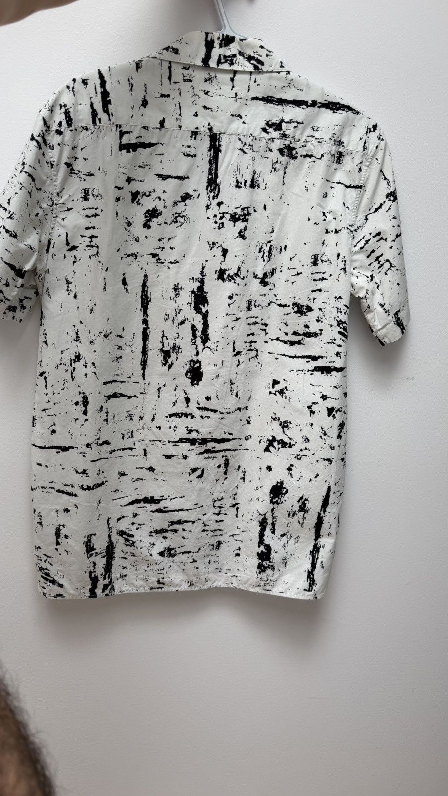 Bottega Veneta Bottega Veneta Off-White Print Short Sleeve Shirt Size US M / EU 48-50 / 2 - 2 Thumbnail