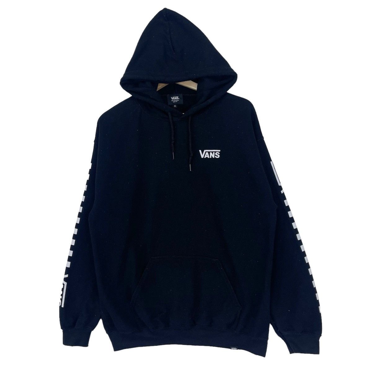 Vans × Vintage Vans Off The Wall Black Hoodie Size US M / EU 48-50 / 2 - 4 Thumbnail