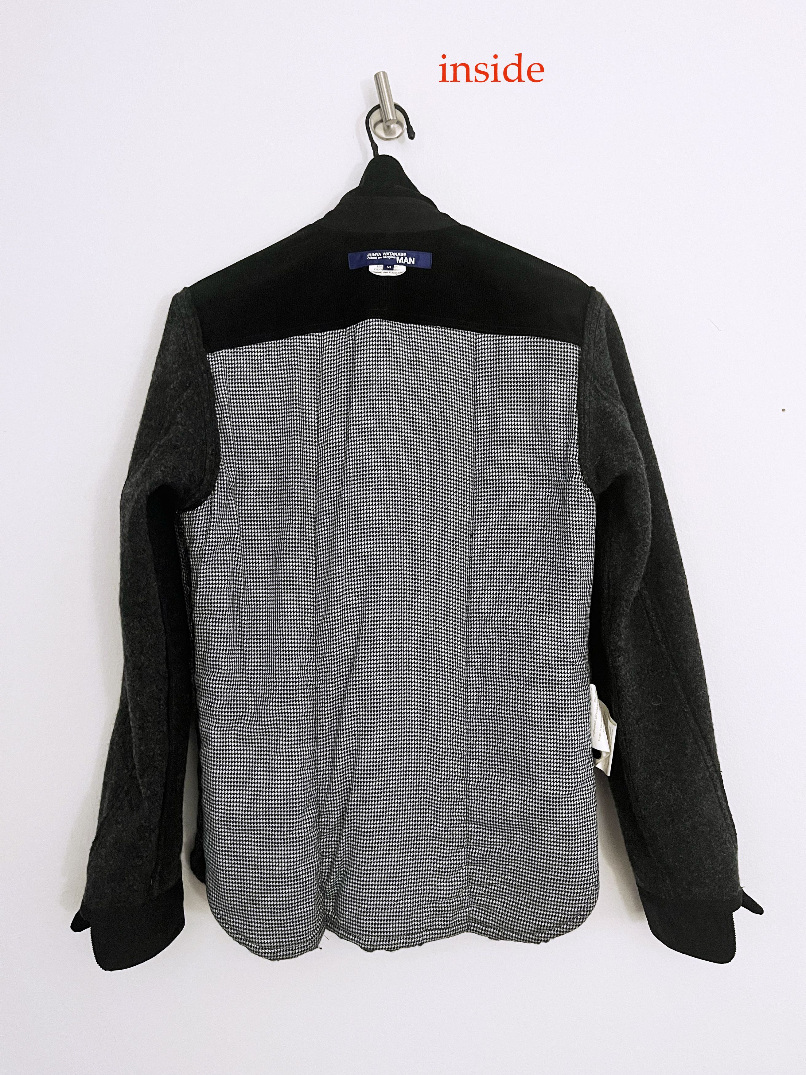 Comme des Garcons Junya Watanabe MAN - Padded wool shirt Size US M / EU 48-50 / 2 - 14 Thumbnail
