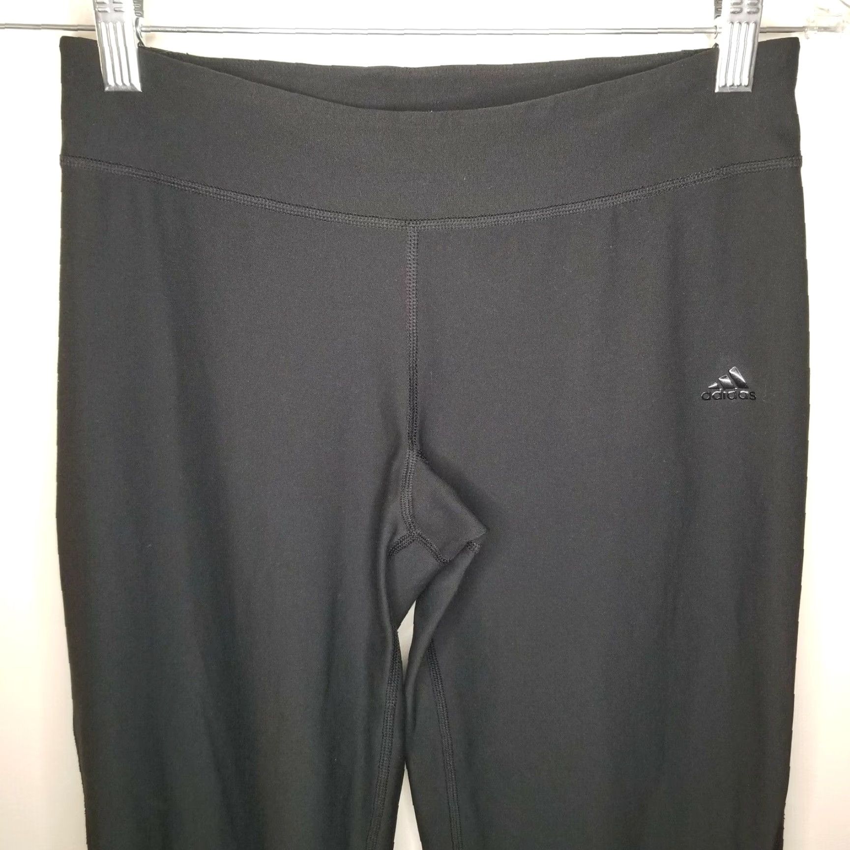Adidas Adidas Women's Pants Activewear Loose Size S Black Climalite Size 28" / US 6 / IT 42 - 2 Thumbnail