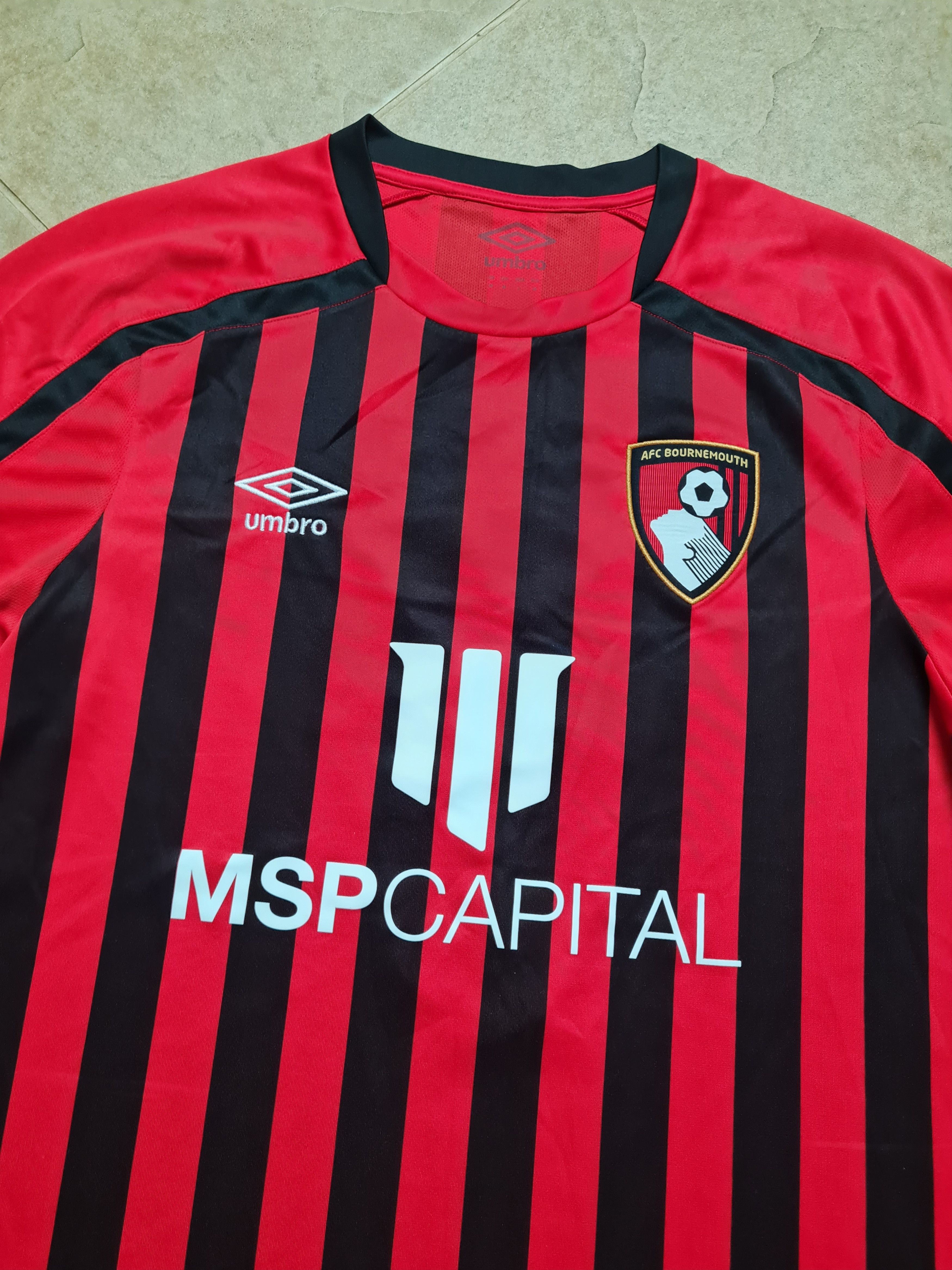 Umbro Jersey Dominic Solanke #9 Afc Bournemouth Soccer Shirt Umbro Size US M / EU 48-50 / 2 - 4 Thumbnail