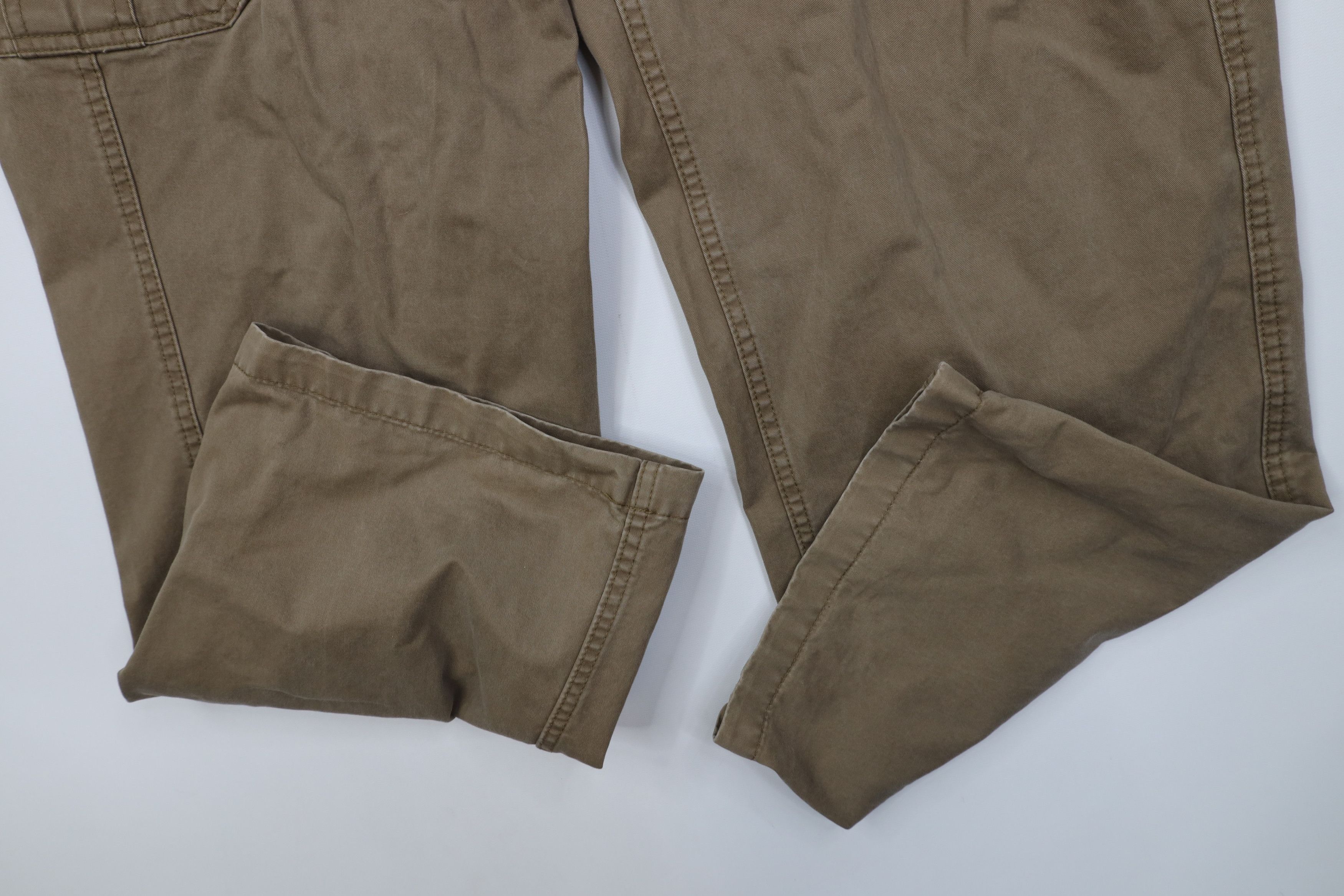 Gap Vintage 90s Y2K Gap Heavyweight Wide Leg Cargo Pants Brown Size US 34 / EU 50 - 5 Thumbnail
