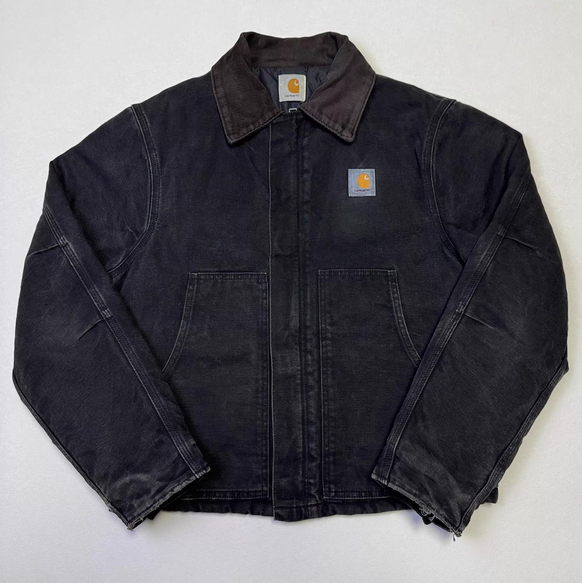 Carhartt Vintage Carhartt J02 Black 40/M Jacket Size US M / EU 48-50 / 2 - 2 Thumbnail