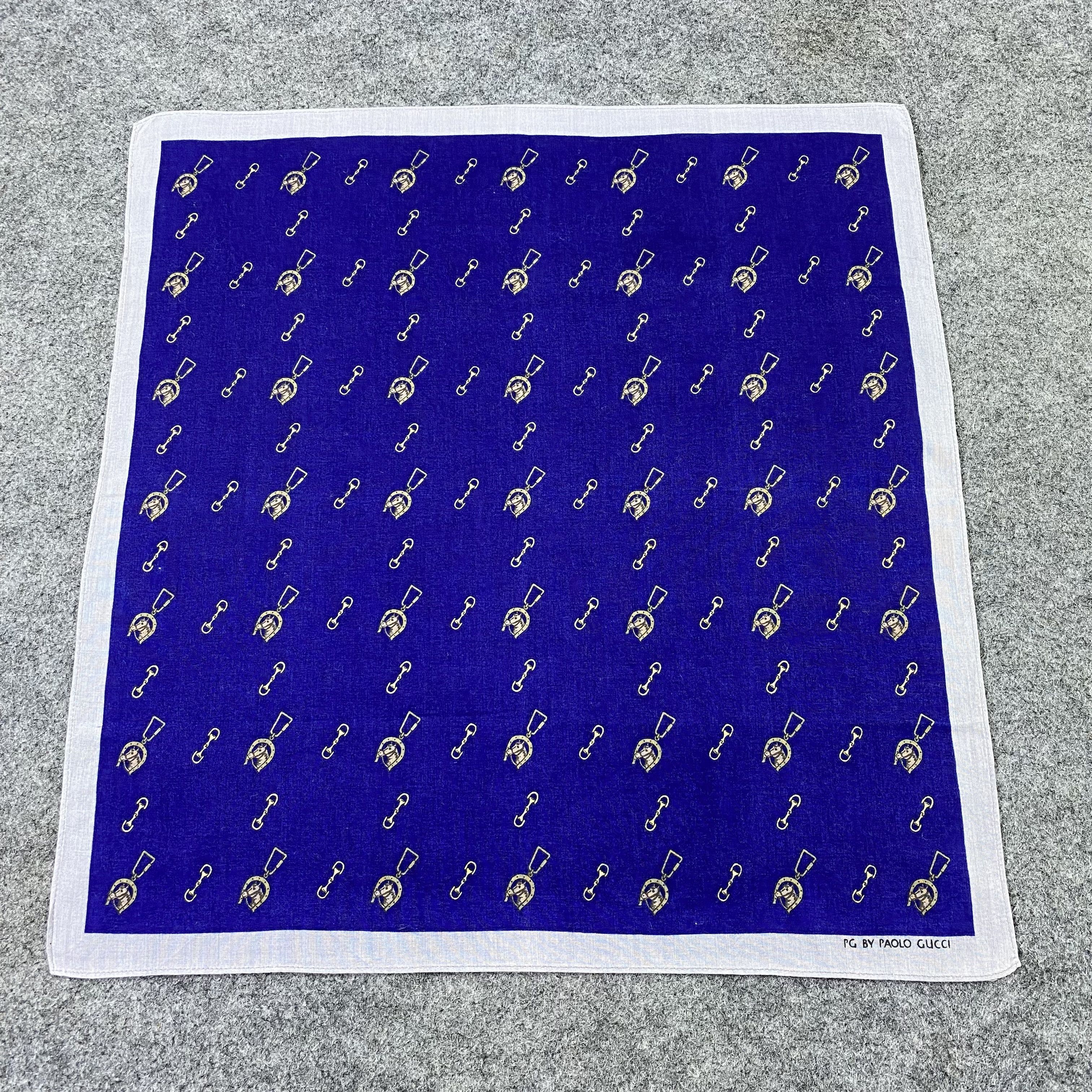 Paolo Gucci Paolo Gucci Handkerchief / Bandana / Neckerchief-B1492 Size ONE SIZE - 3 Thumbnail