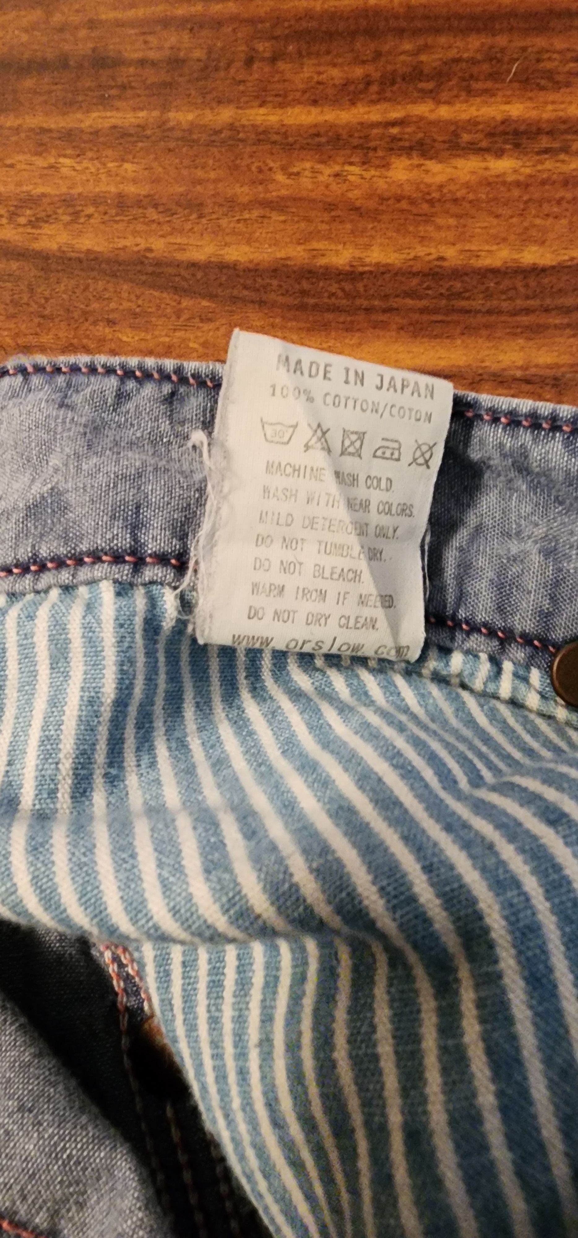 Orslow Orslow Chambray Carpenter Pants, Made in Japan Size US 29 - 4 Thumbnail
