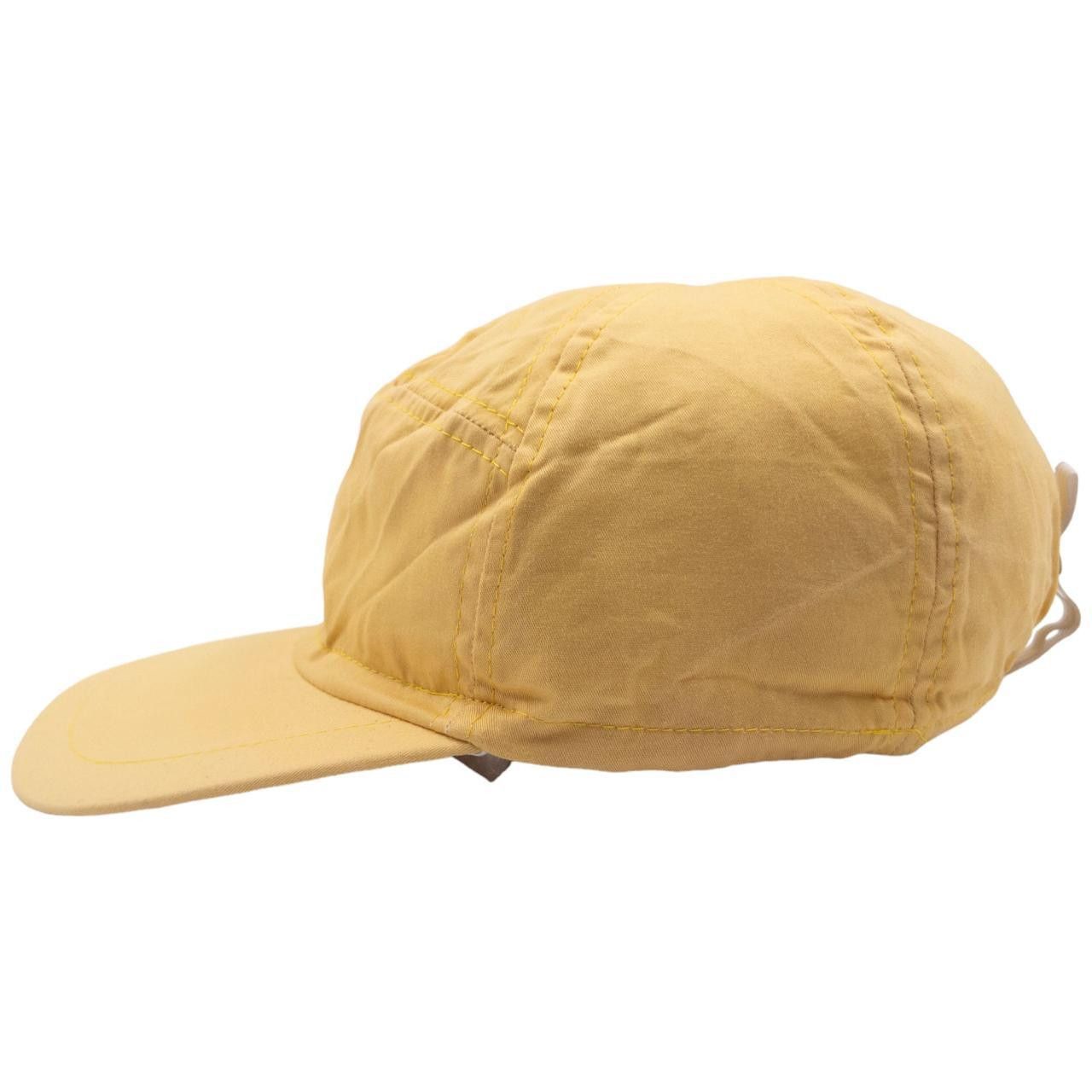 Stone Island Vintage Stone Island Yellow Elasticated Cap Size ONE SIZE - 8 Thumbnail