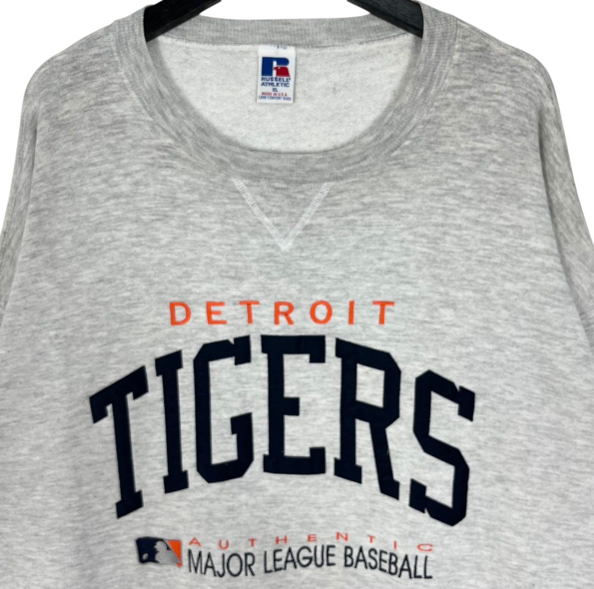 MLB × Vintage Vintage MLB Detroit Tigers Baseball Sweatshirt Size US XL / EU 56 / 4 - 3 Thumbnail