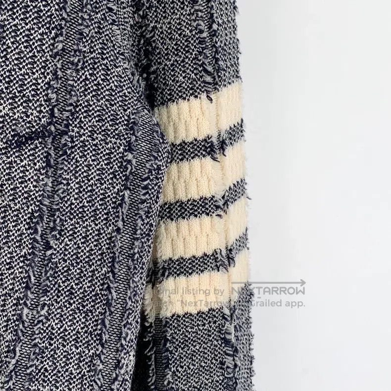 Thom Browne Thom Browne Long-sleeved knitted sweater Size US XS / EU 42 / 0 - 4 Thumbnail