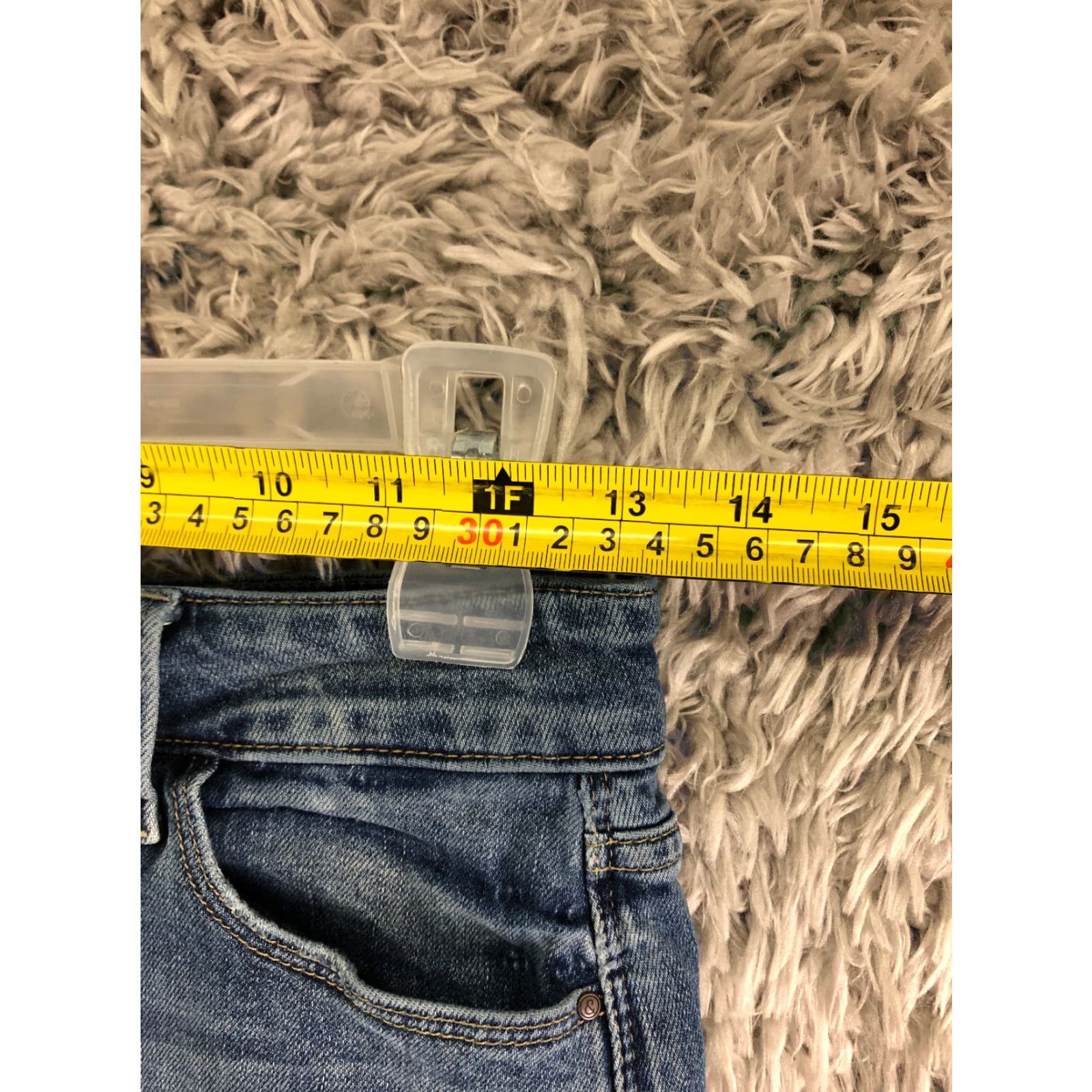 Treasure & Bond Treasure & Bond Denim Jean Skirt Midi Mini Blue 24 Womens Regular Size XS? Size 42" / US 20 - 2 Thumbnail