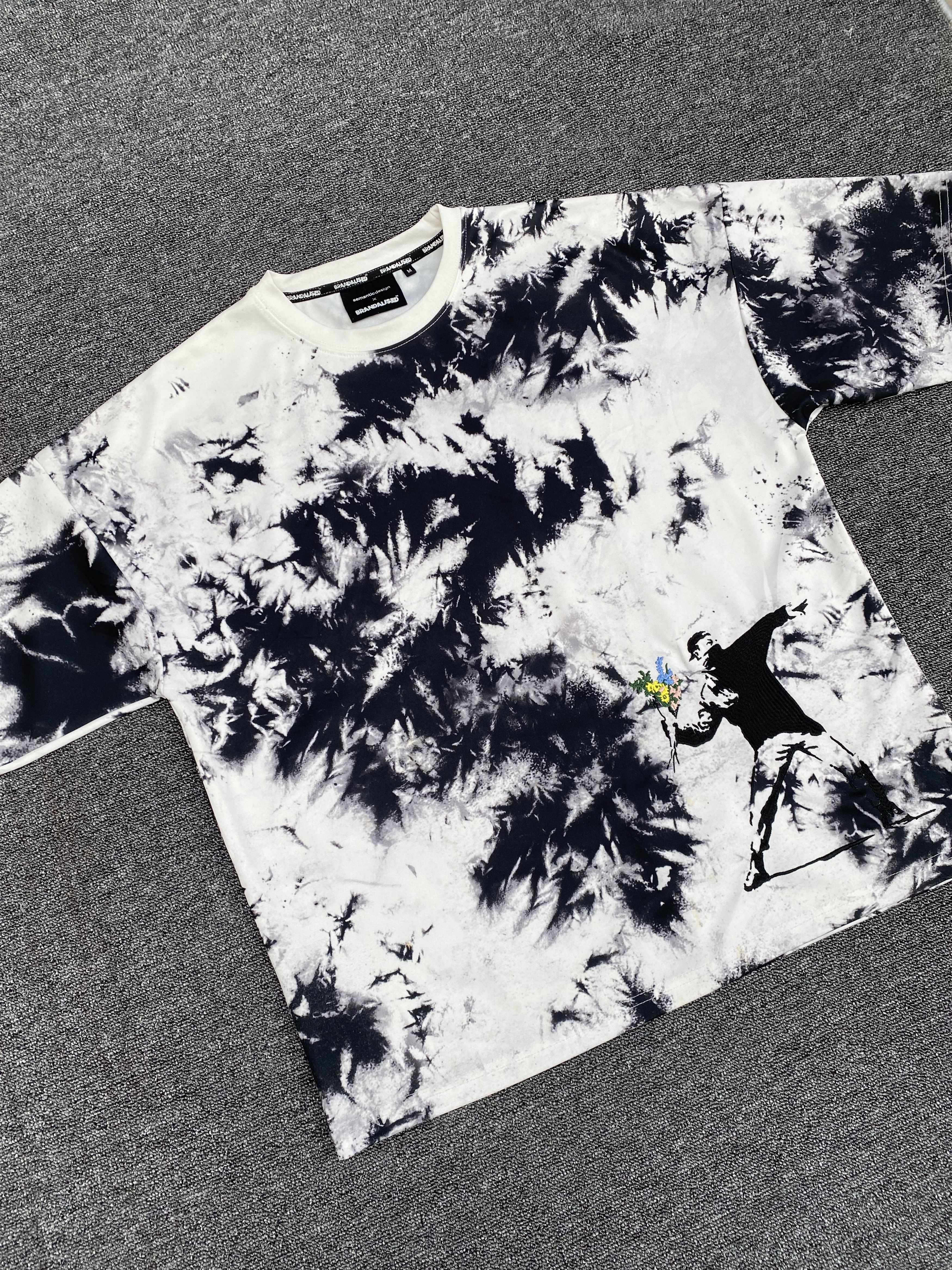 Japanese Brand BAGGY Semantic design collab Brandalised abstract undercover Size US M / EU 48-50 / 2 - 3 Thumbnail