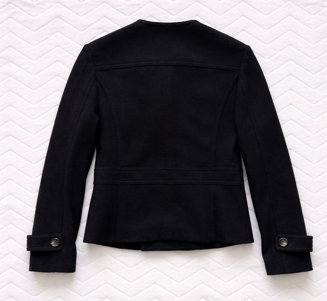 Michael Kors Michael Kors Wool Jacket Black Double Breasted Crop Style Size M / US 6-8 / IT 42-44 - 3 Thumbnail