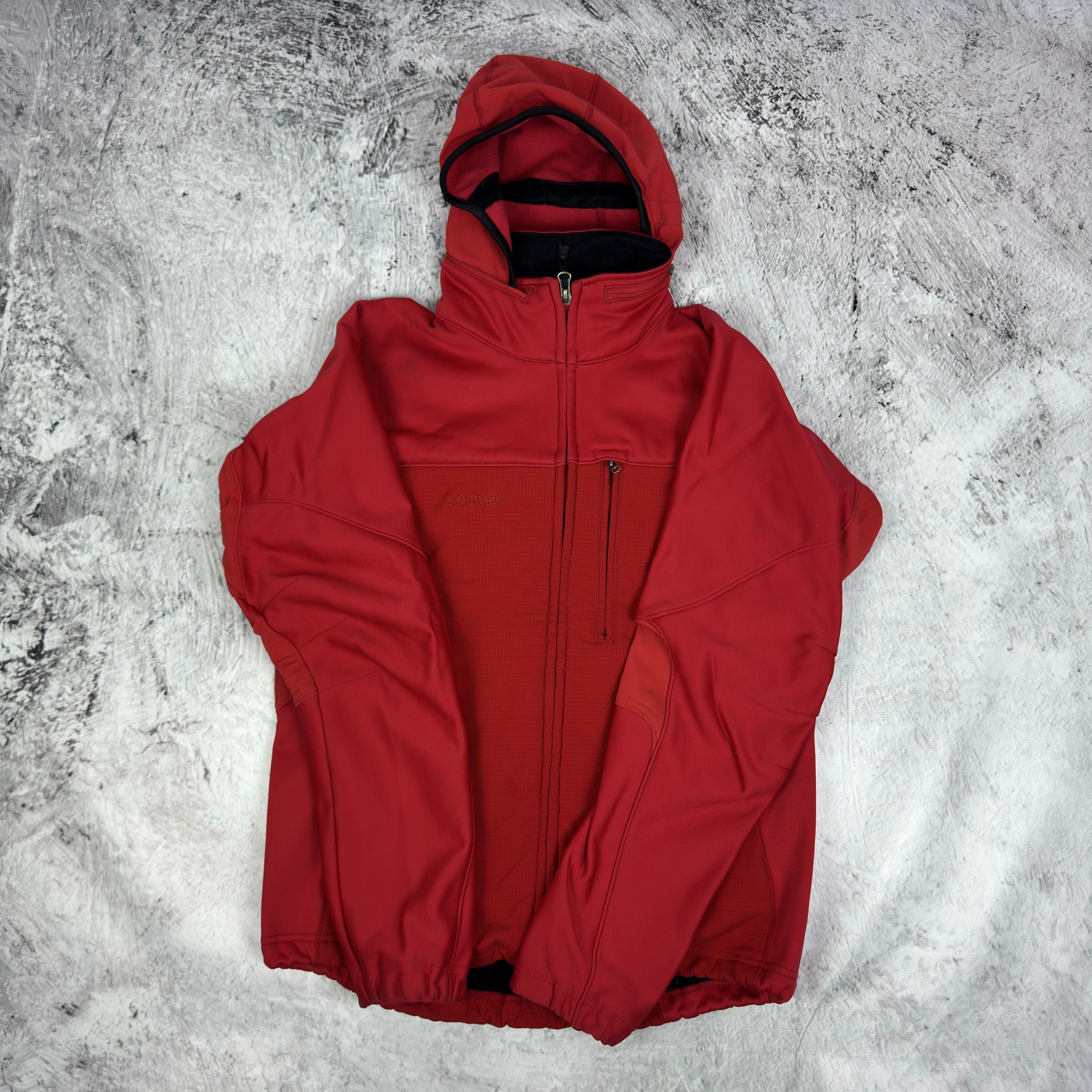 Marmot Marmot Men's Red Stretch Full Zip Windstopper Jacket Small Size US S / EU 44-46 / 1 - 2 Thumbnail
