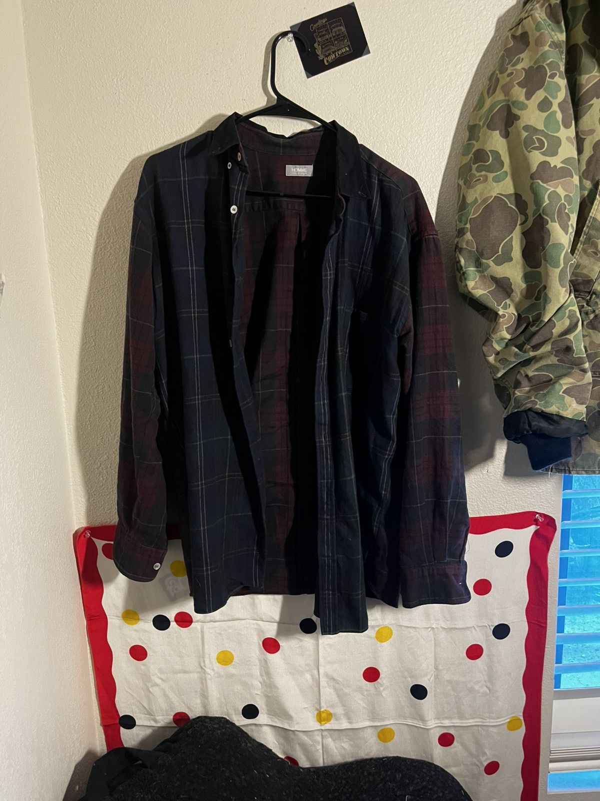 90s Comme des Garçons Homme flannel